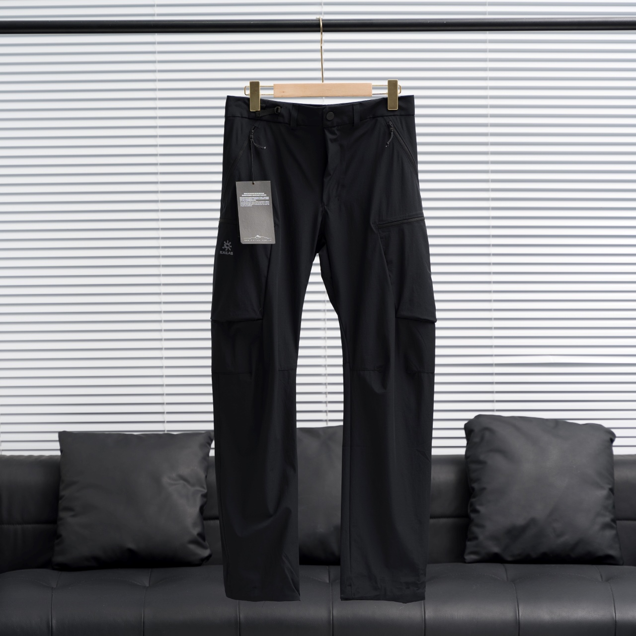 Kailas T9-X Outdoor Lange Broek Heren - CORDURA Wandelbroek - Zwart - Maten S-XXL