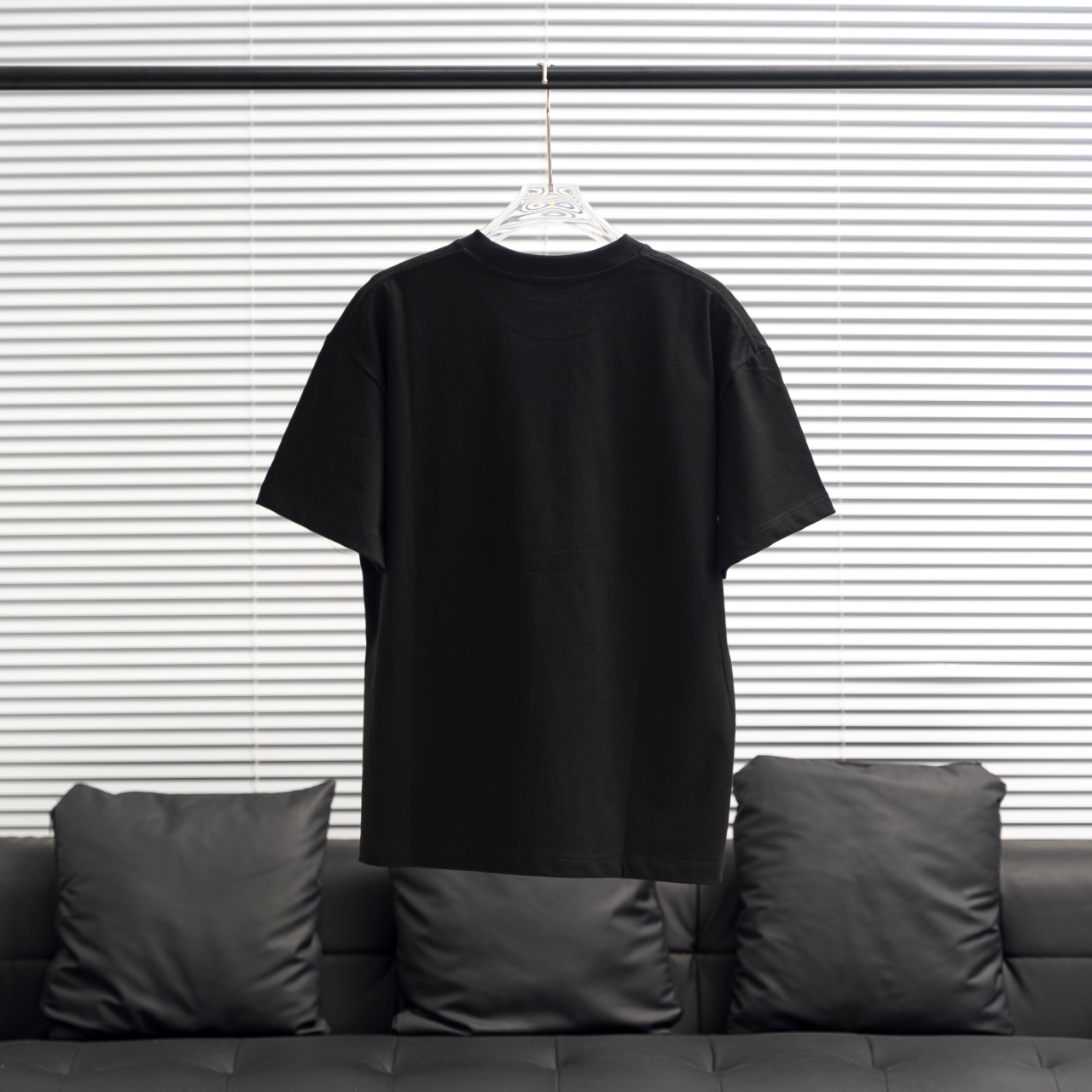 Lululemon/露露乐蒙 立体硅胶反光标识短袖T恤 黑色