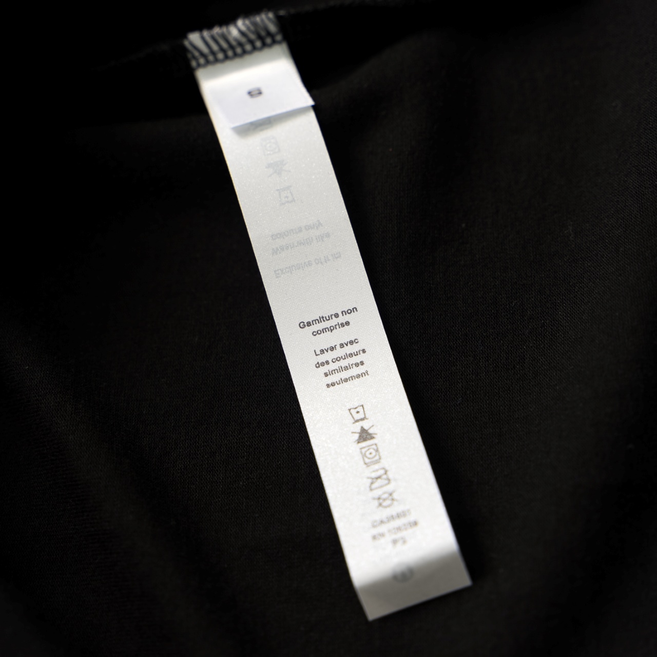 Lululemon/露露乐蒙 立体硅胶反光标识短袖T恤 黑色