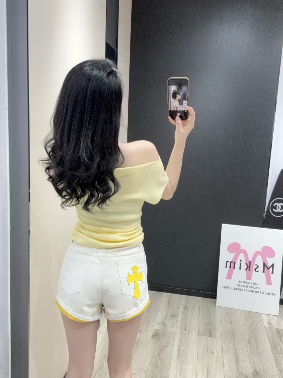 P437 is a one-size-fits-all female outfit with a pack of Zencro, Zipper shorts, SML. p - 图片 8