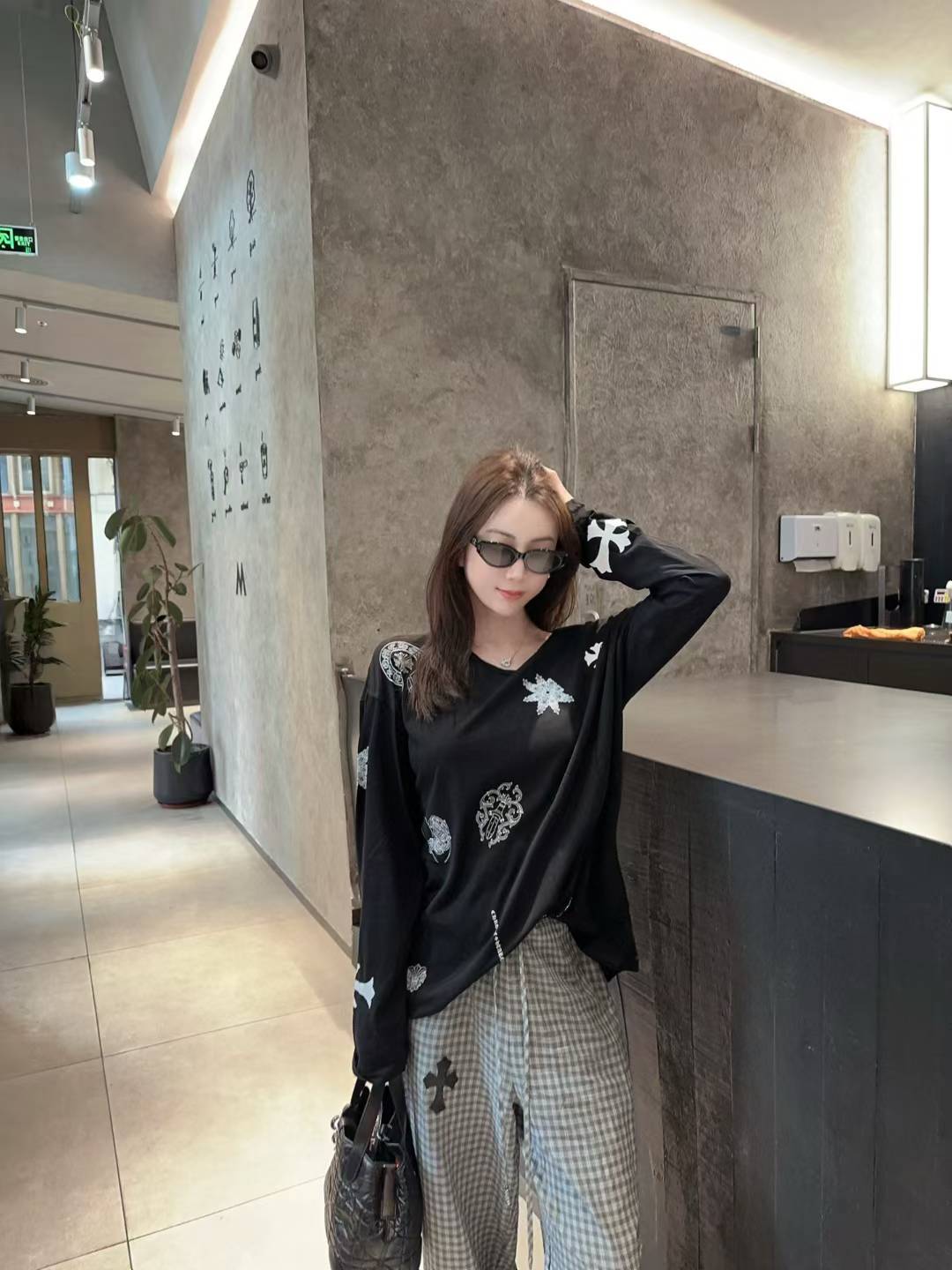 Versatile Women’s Dress: P414 – Long-Sleeved, Lazy, Fragrance-Free, One-Size-Fits-All. - 图片 4