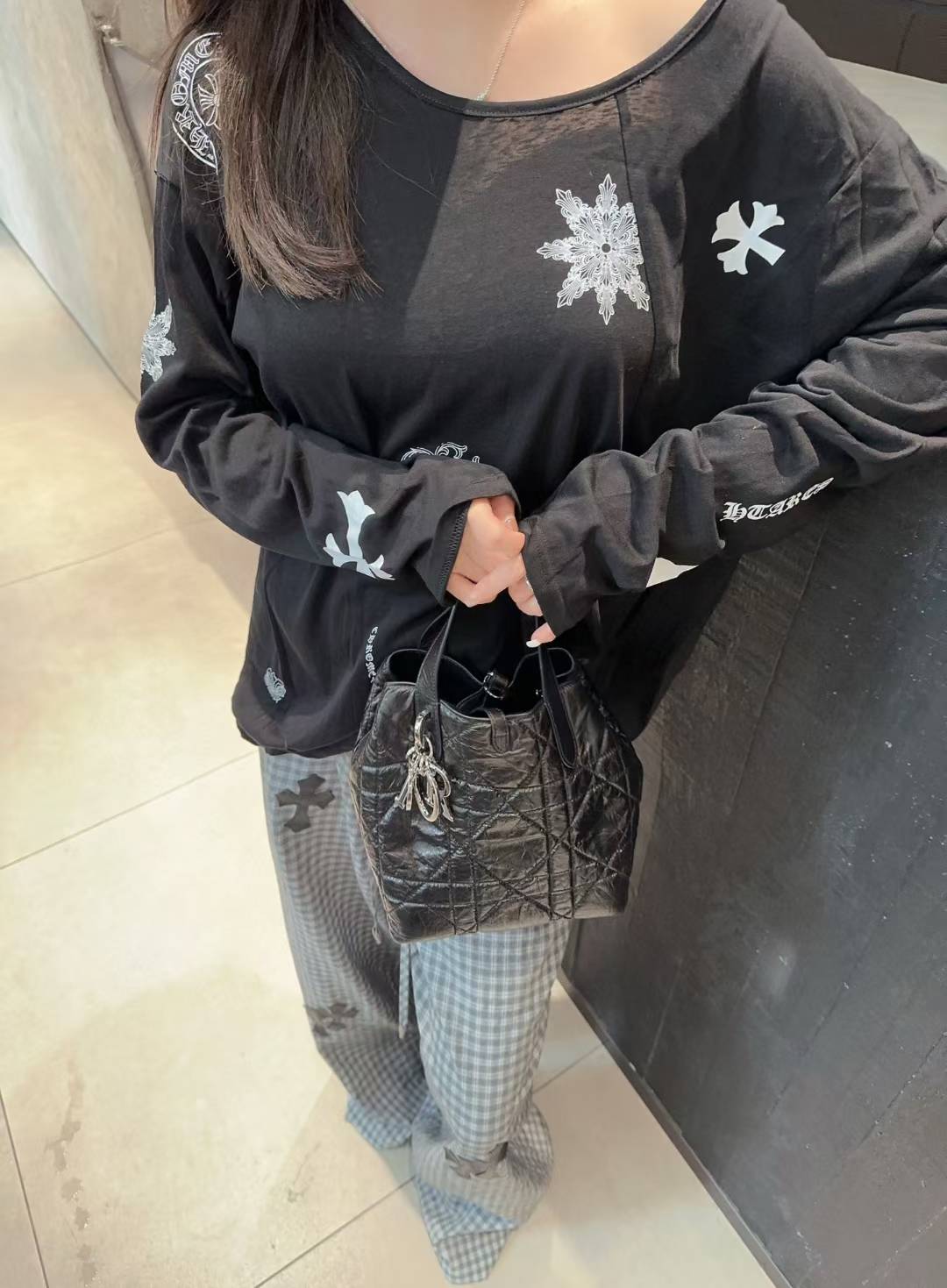 Versatile Women’s Dress: P414 – Long-Sleeved, Lazy, Fragrance-Free, One-Size-Fits-All. - 图片 7
