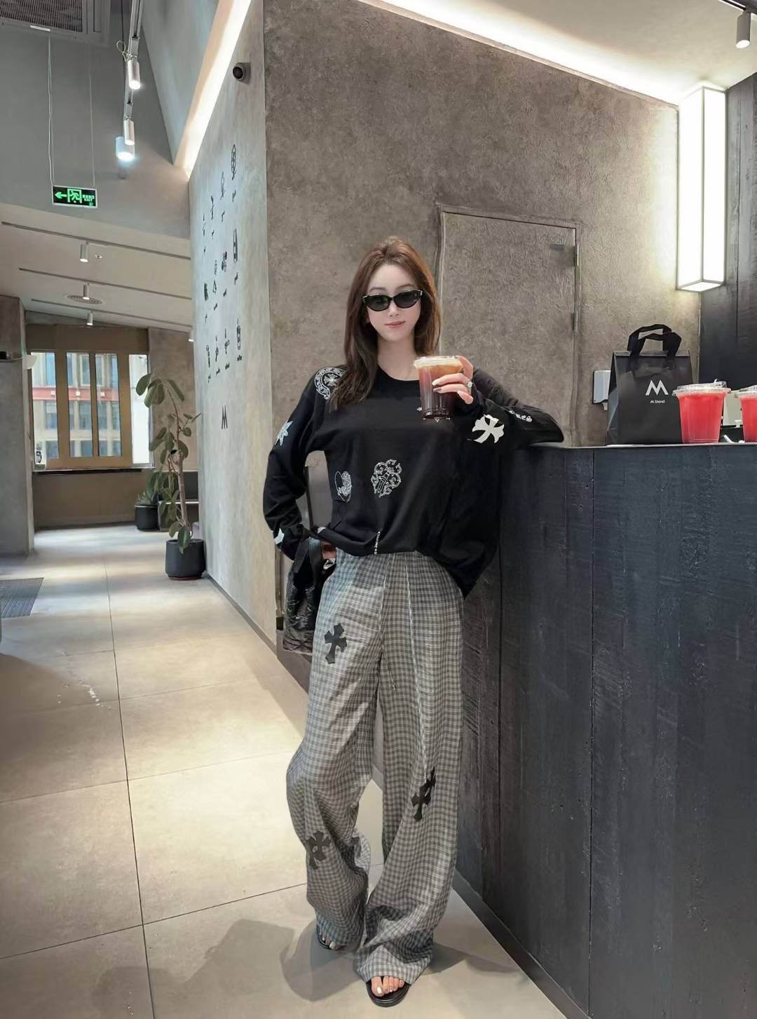 Versatile Women’s Dress: P414 – Long-Sleeved, Lazy, Fragrance-Free, One-Size-Fits-All. - 图片 8