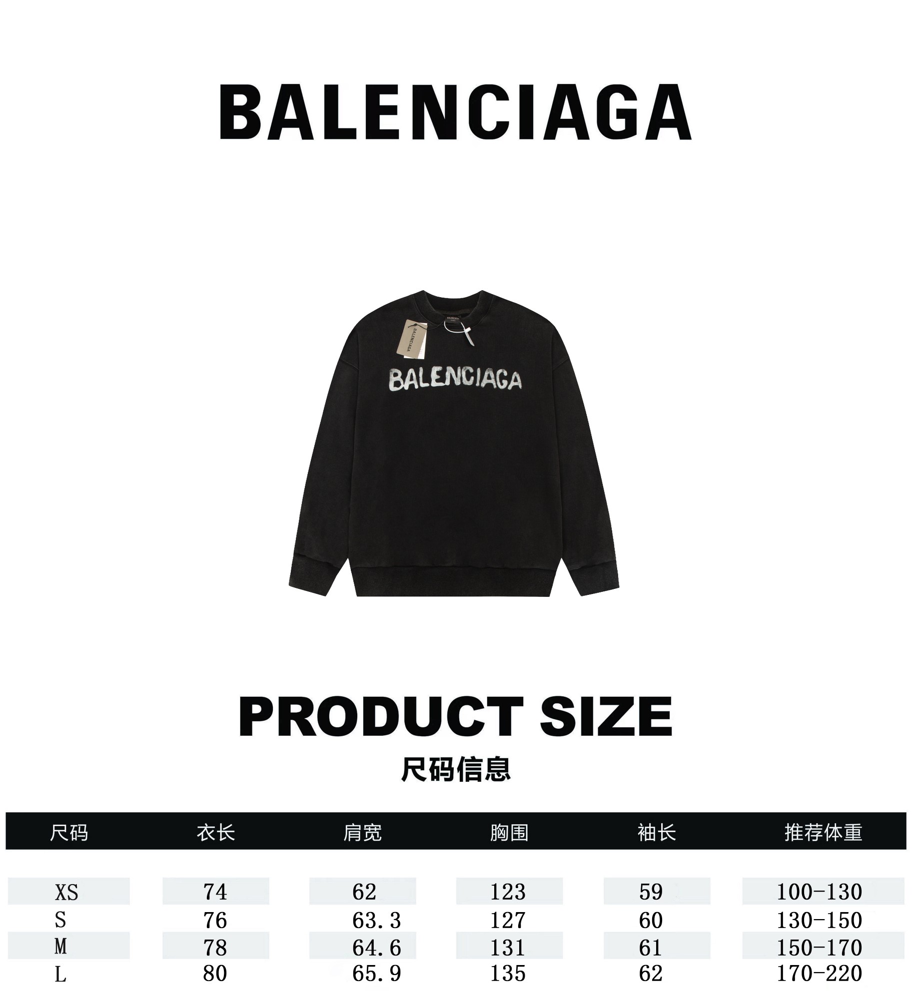 Balenciaga Clothing Sweatshirts