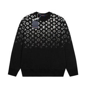 Louis Vuitton Clothing Sweatshirts Printing Unisex Cotton Casual