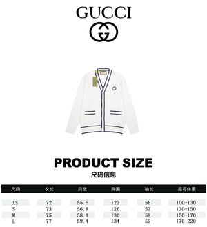 Gucci Clothing Cardigans Sweatshirts Designer Fashion Replica Embroidery