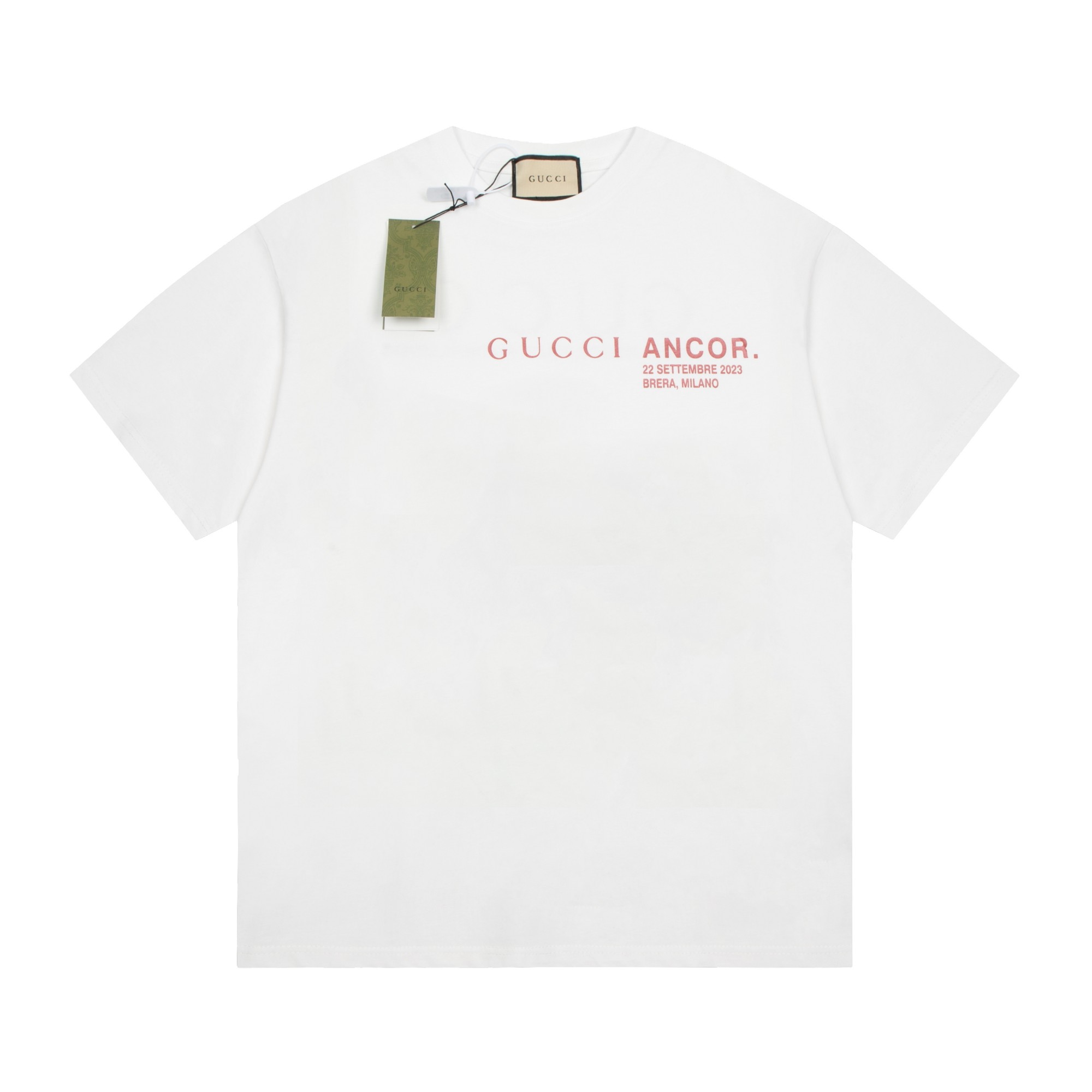 Gucci Odzież T-Shirt Drukowanie Unisex Bawełna Krótki rękaw