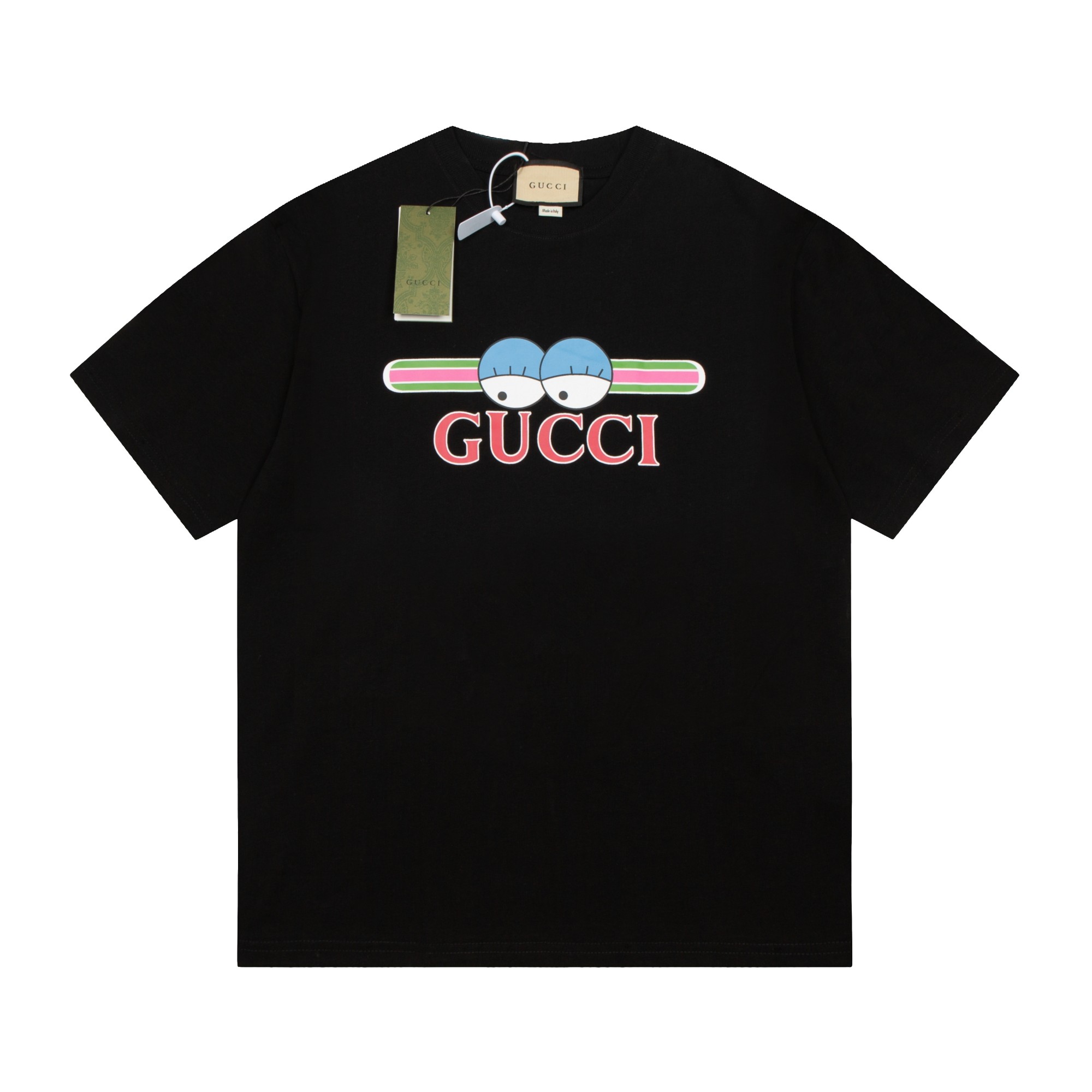 Gucci Clothing T-Shirt Printing Unisex Cotton Spring/Summer Collection Short Sleeve