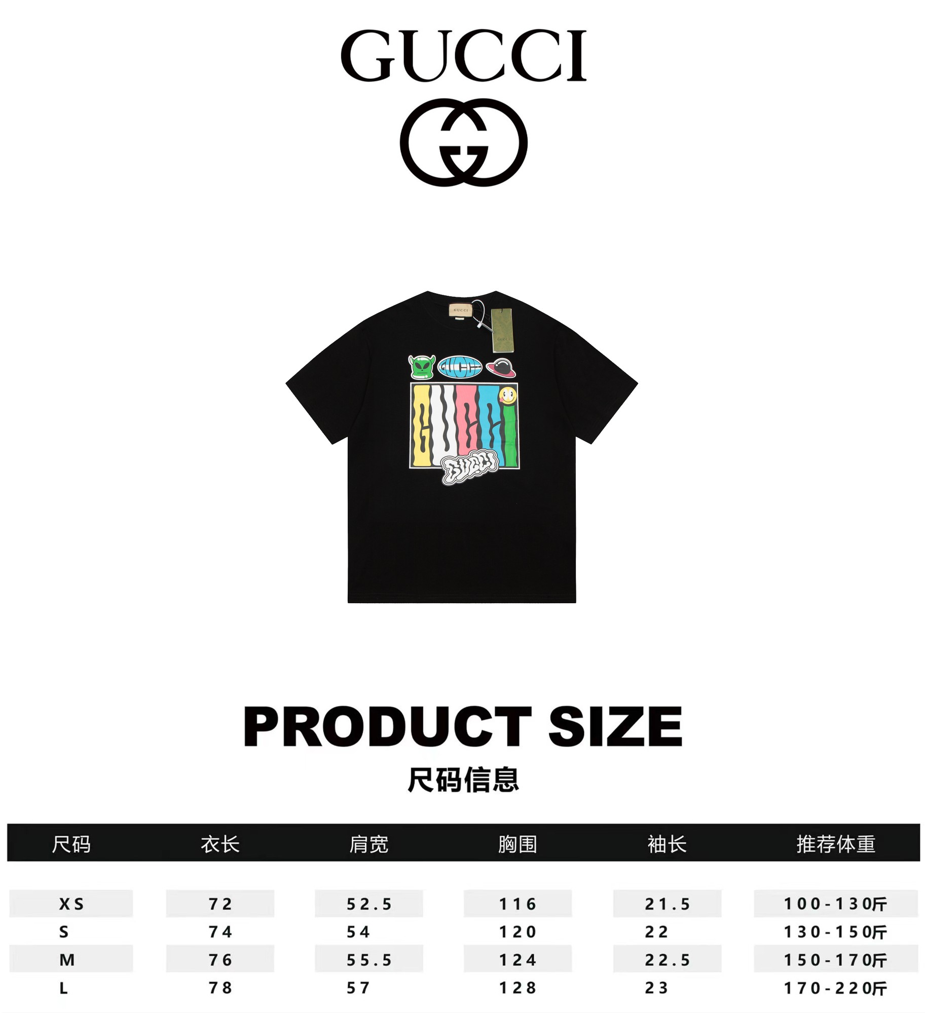 Gucci Clothing T-Shirt Spring/Summer Collection Short Sleeve