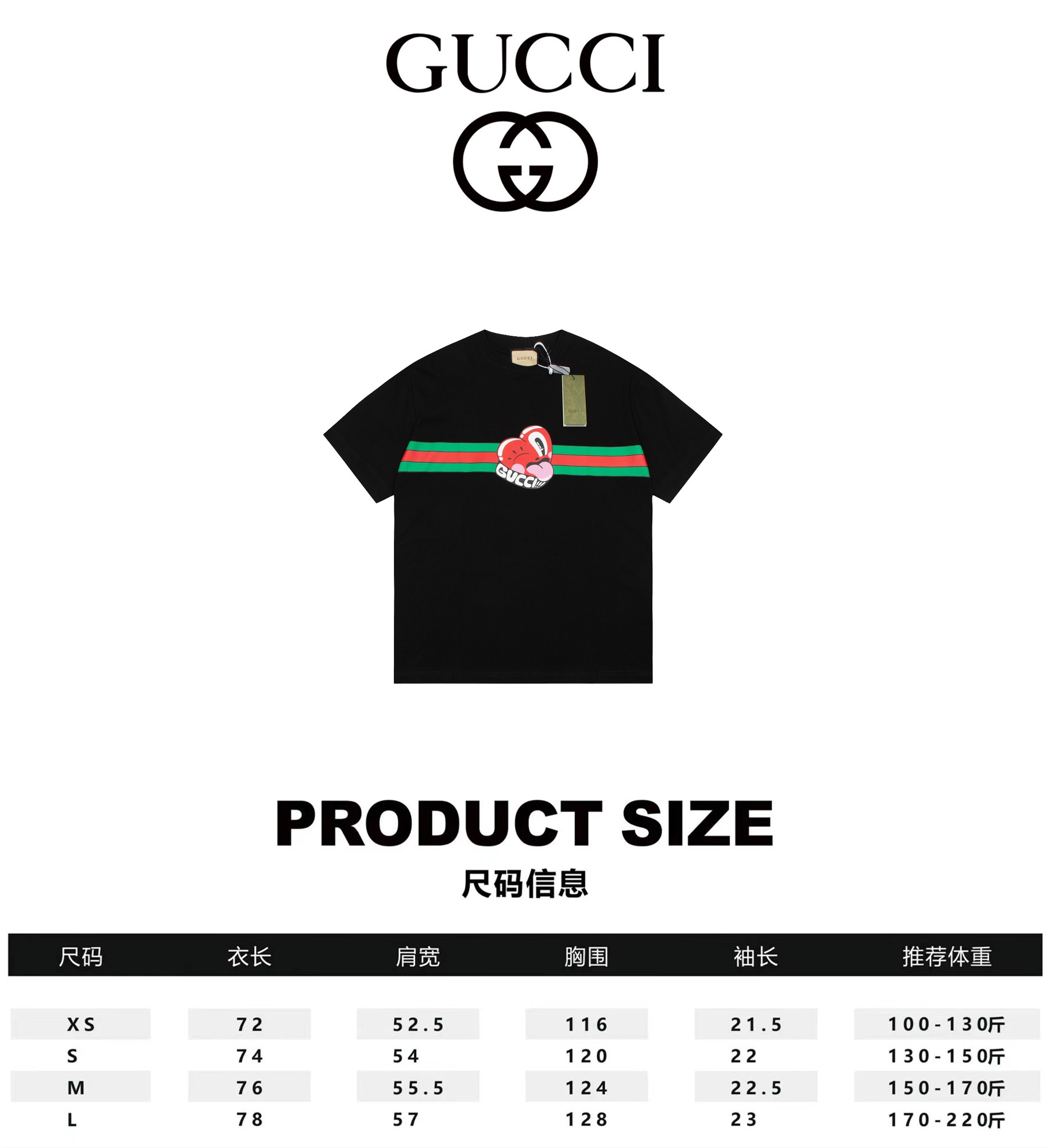 Gucci Clothing T-Shirt Spring/Summer Collection Short Sleeve