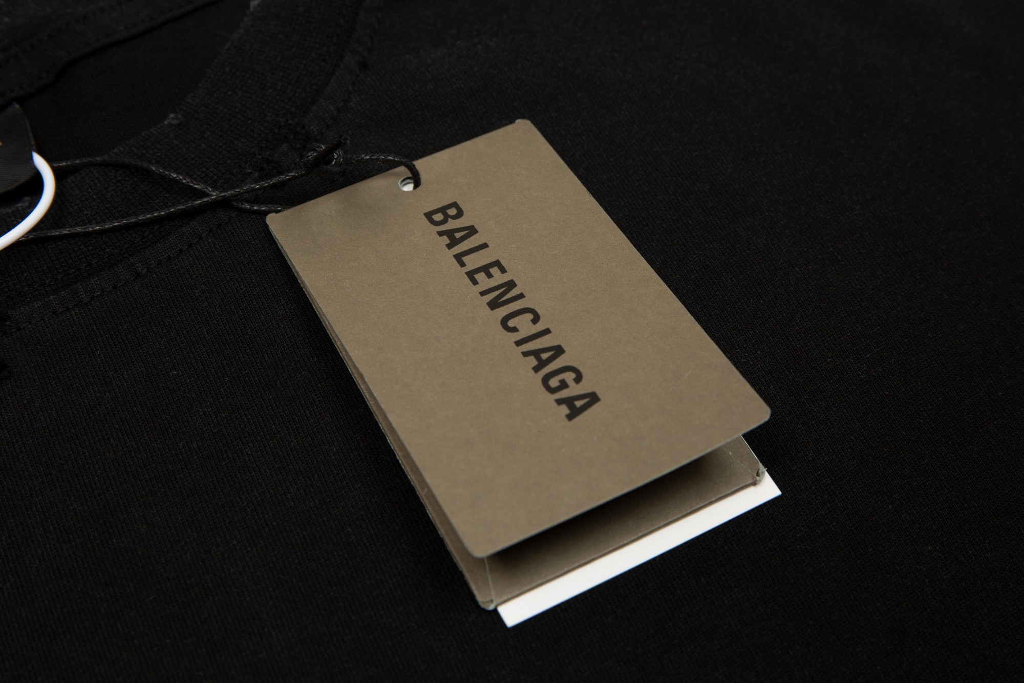 顶级） BALENCIAGA/巴黎世家 最新G标字母刺绣做旧短袖