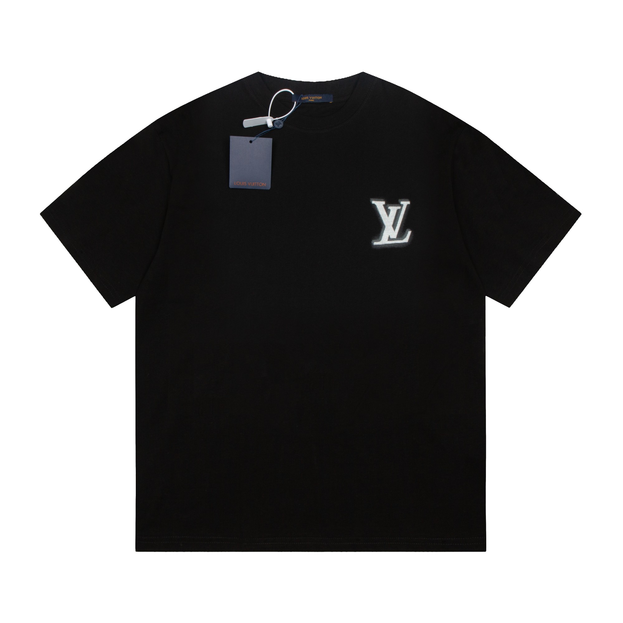 Louis Vuitton Clothing T-Shirt Printing Unisex Combed Cotton Short Sleeve