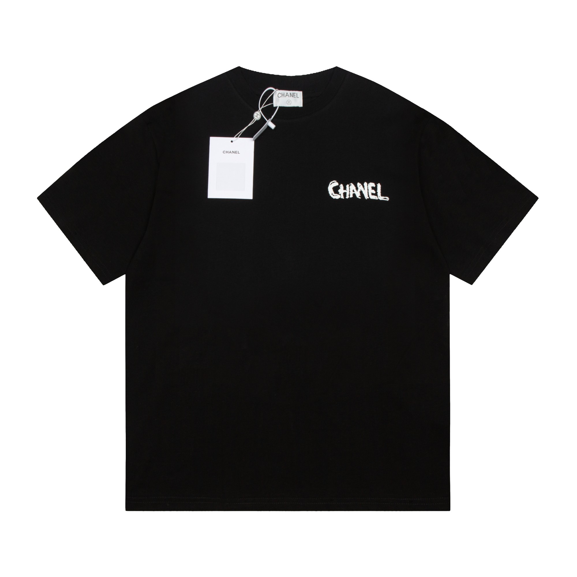 Chanel Clothing T-Shirt Printing Unisex Cotton Short Sleeve
