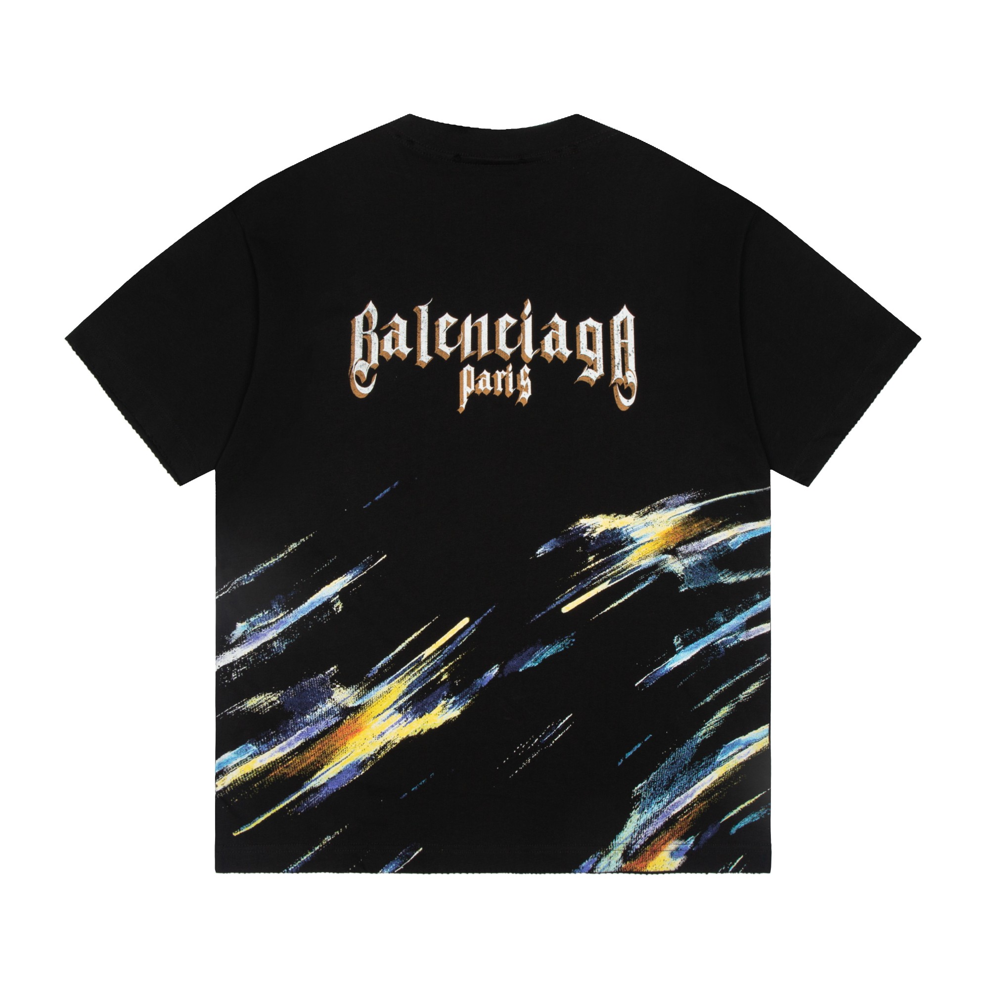 顶级） Balenciaga/巴黎世家 24ss 双B涂漆 短袖