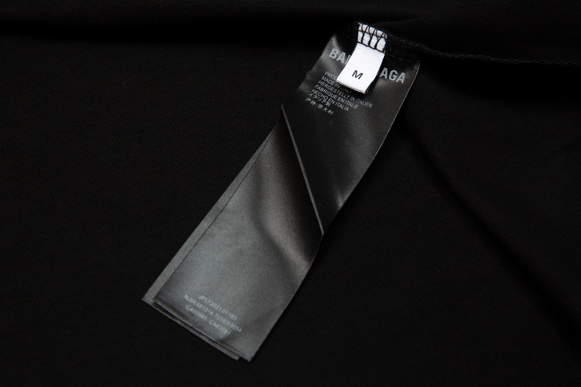顶级） Balenciaga/巴黎世家 24ss 双B涂漆 短袖