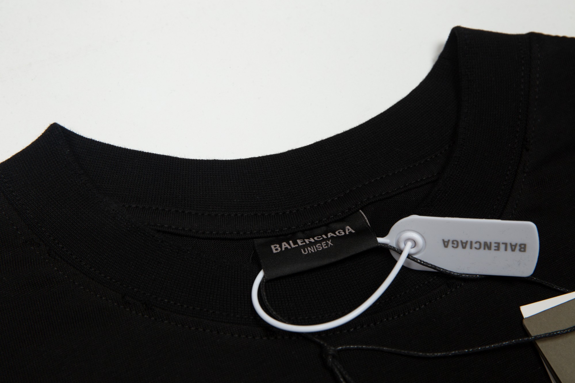 顶级） Balenciaga/巴黎世家 24ss 双B涂漆 短袖