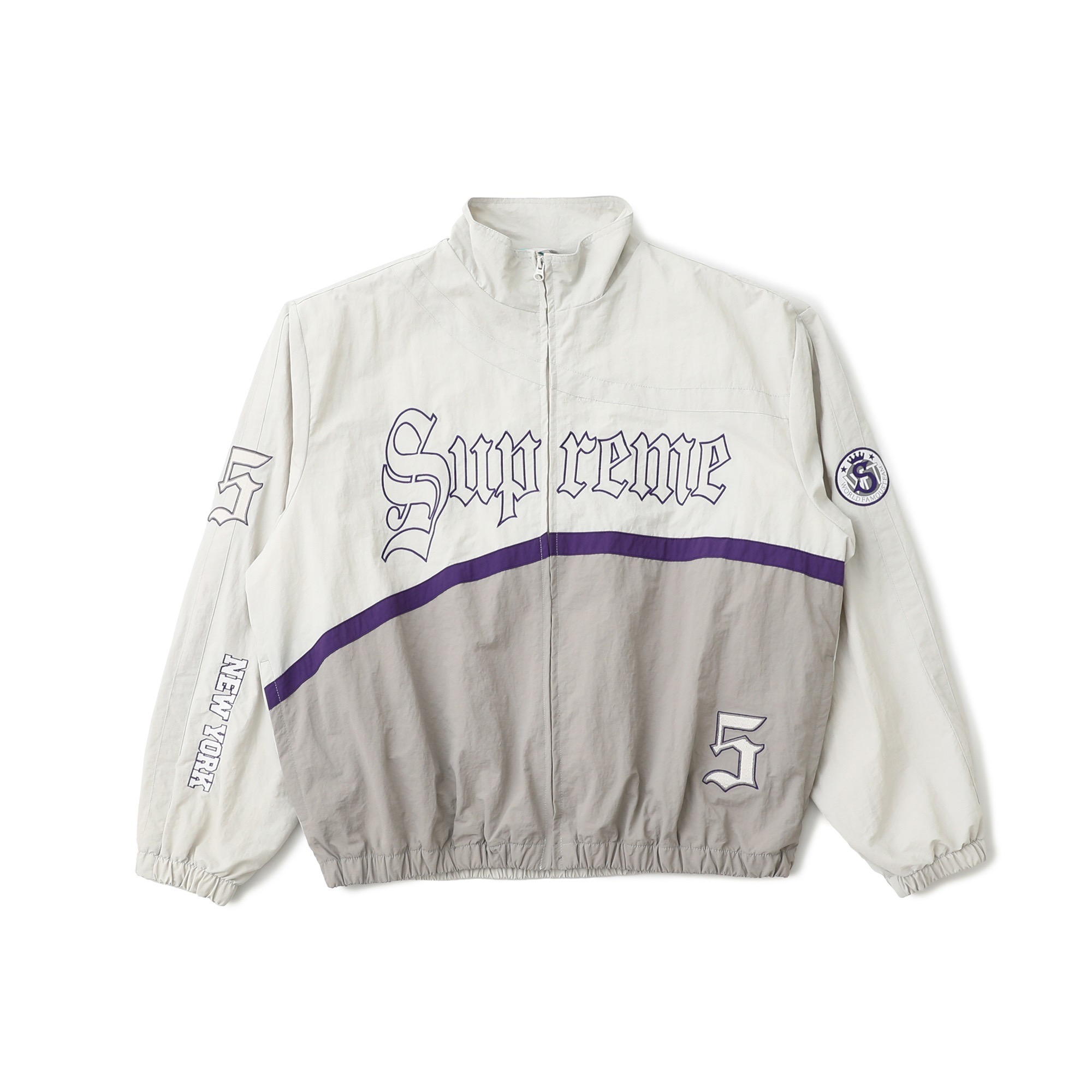 Supreme SS25 Old English Track Jacket & Pants Set - Streetwear Style 12 i1753196559884 8003 0 10
