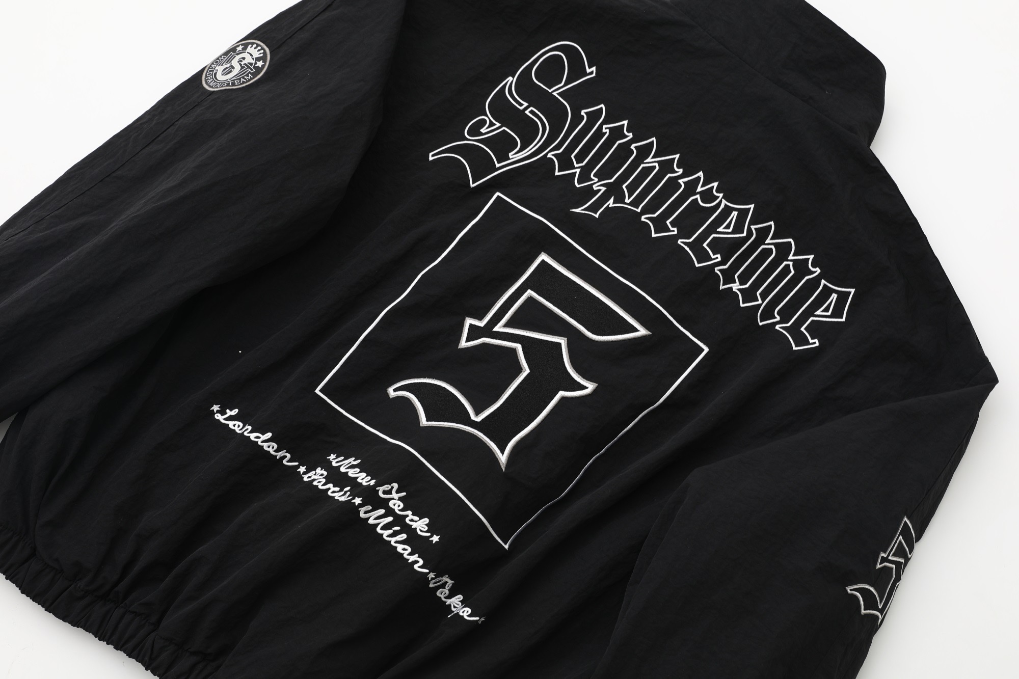 Supreme SS25 Old English Track Jacket & Pants Set - Streetwear Style 25 i1753196563251 3058 0 23