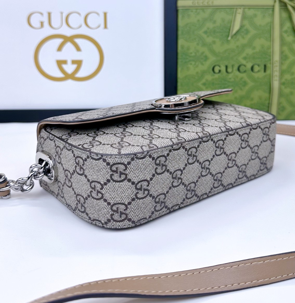 ブランド名 Petite GGシリーズ迷你肩背包 - 洗練されたデザインと機能性