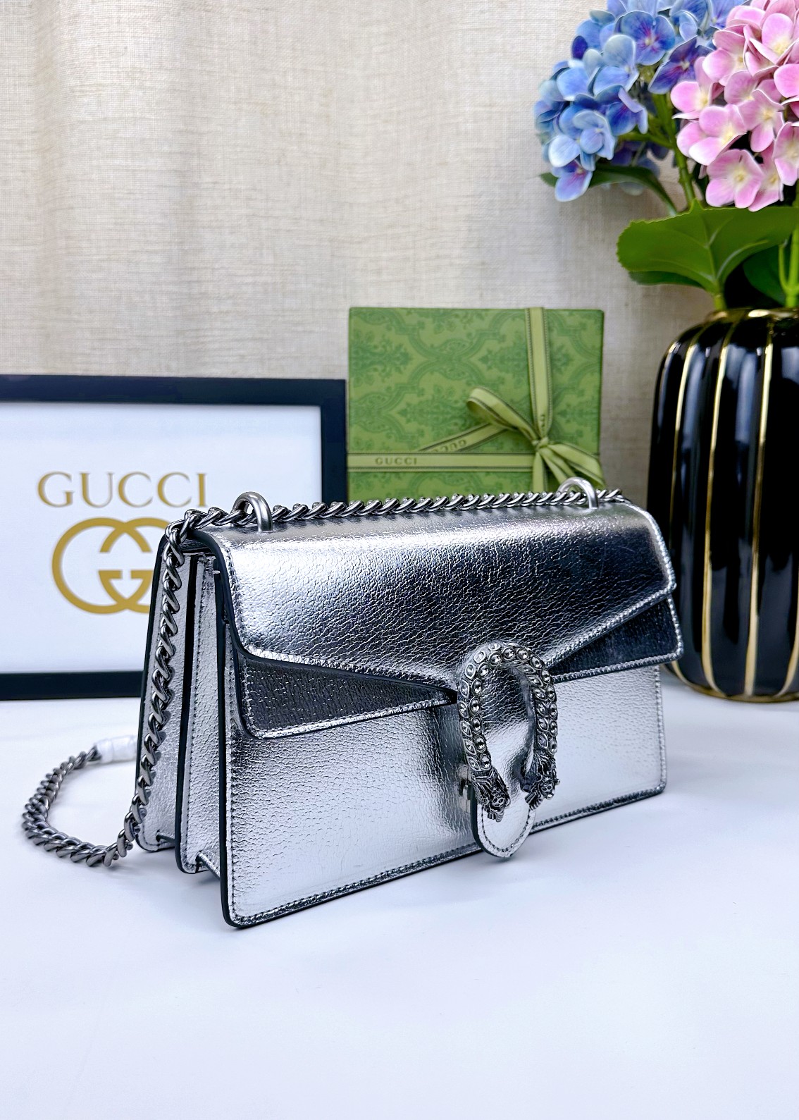 G家 经典酒神包 大号 手提・ショルダー・斜め掛け対応