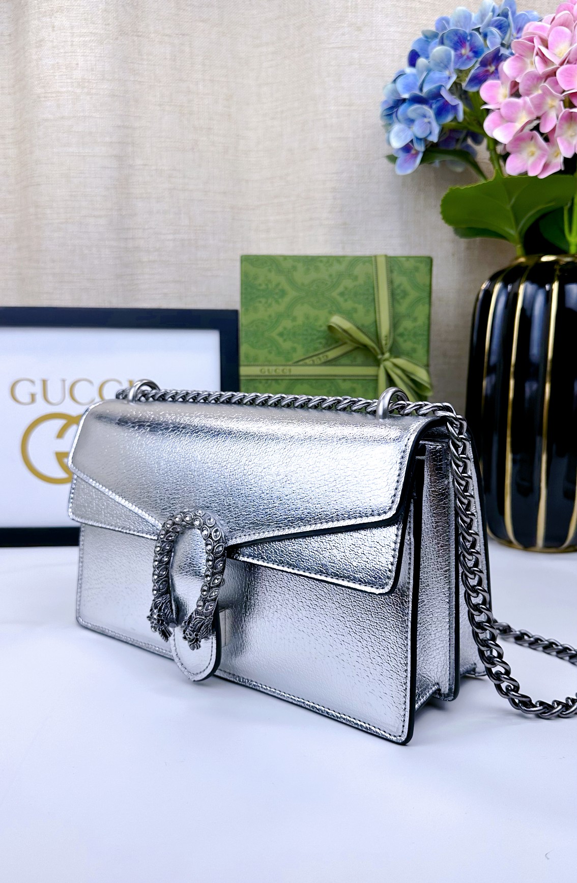 G家 经典酒神包 大号 手提・ショルダー・斜め掛け対応