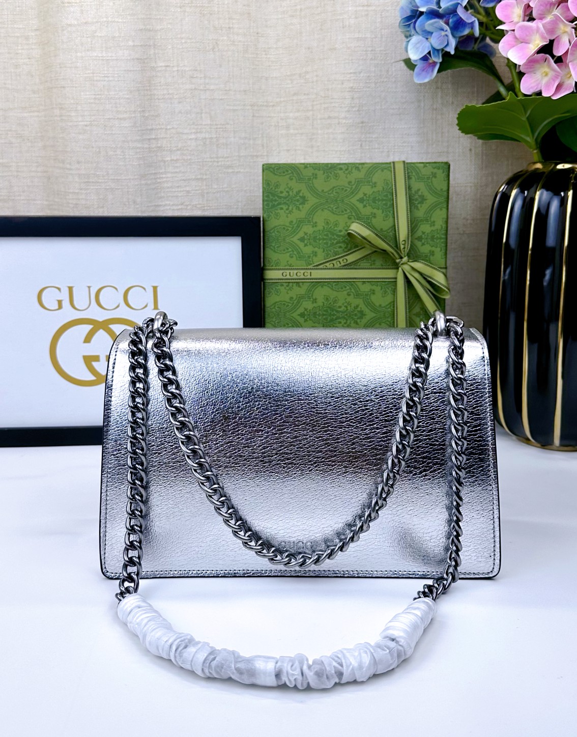 G家 经典酒神包 大号 手提・ショルダー・斜め掛け対応