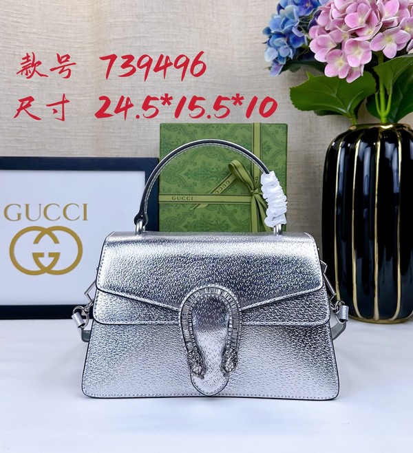 Gucci Dionysus Replicas Bags Handbags Green Silver Cotton Fall Collection