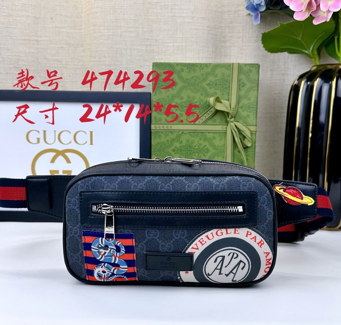 ,Belt Bag 腰包以超舒适的柔软GG Supreme高级人造帆布制成的小包可调节腰带是Gu特有品牌