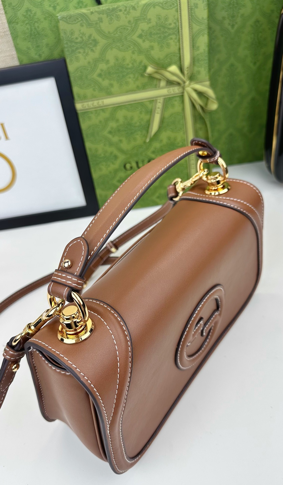 G家新款ダブルGデザインのトートバッグ - 現代的なエレガンス