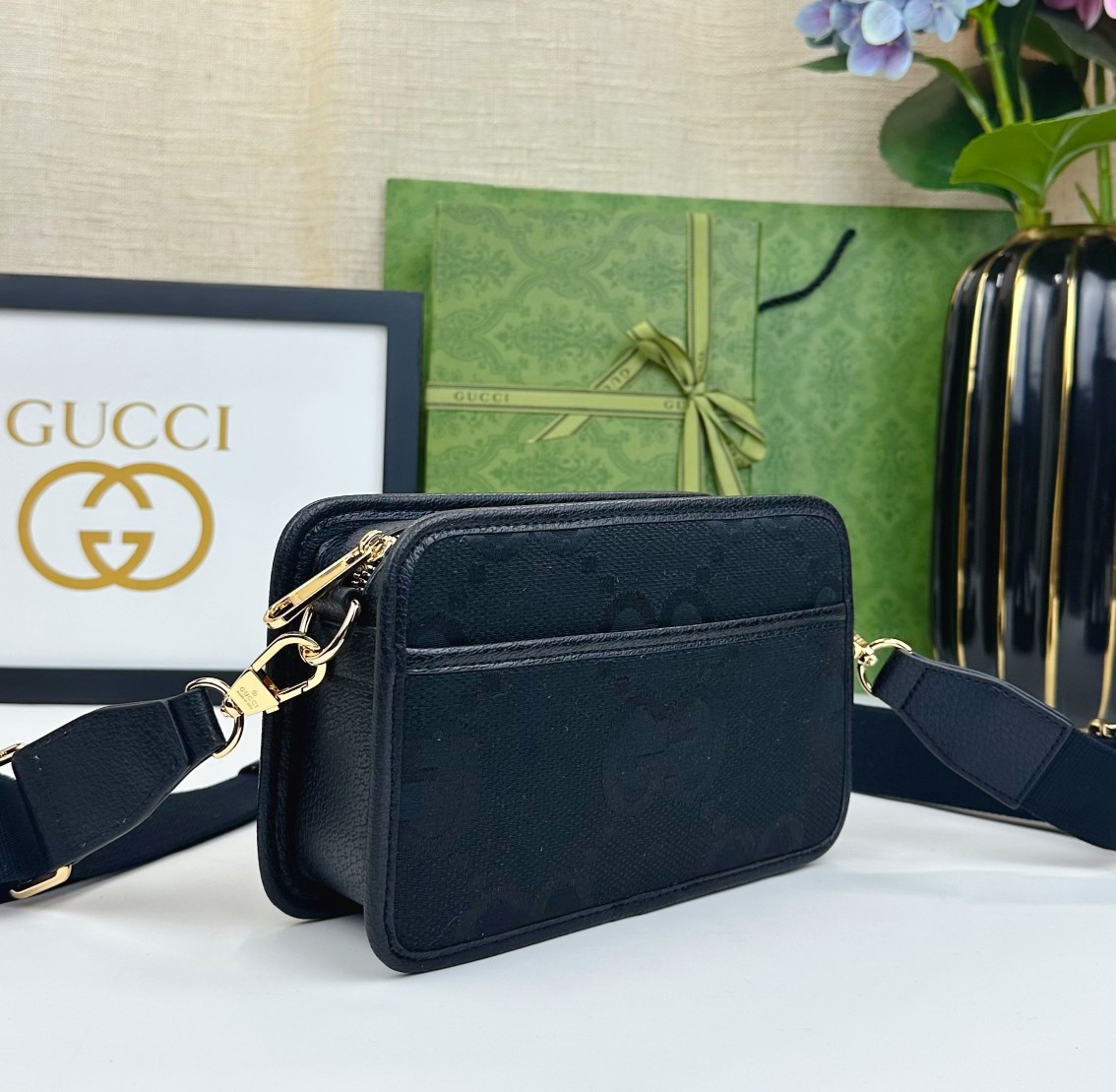 Gucci Ophidia中号トートバッグ - クラシックGGキャンバス