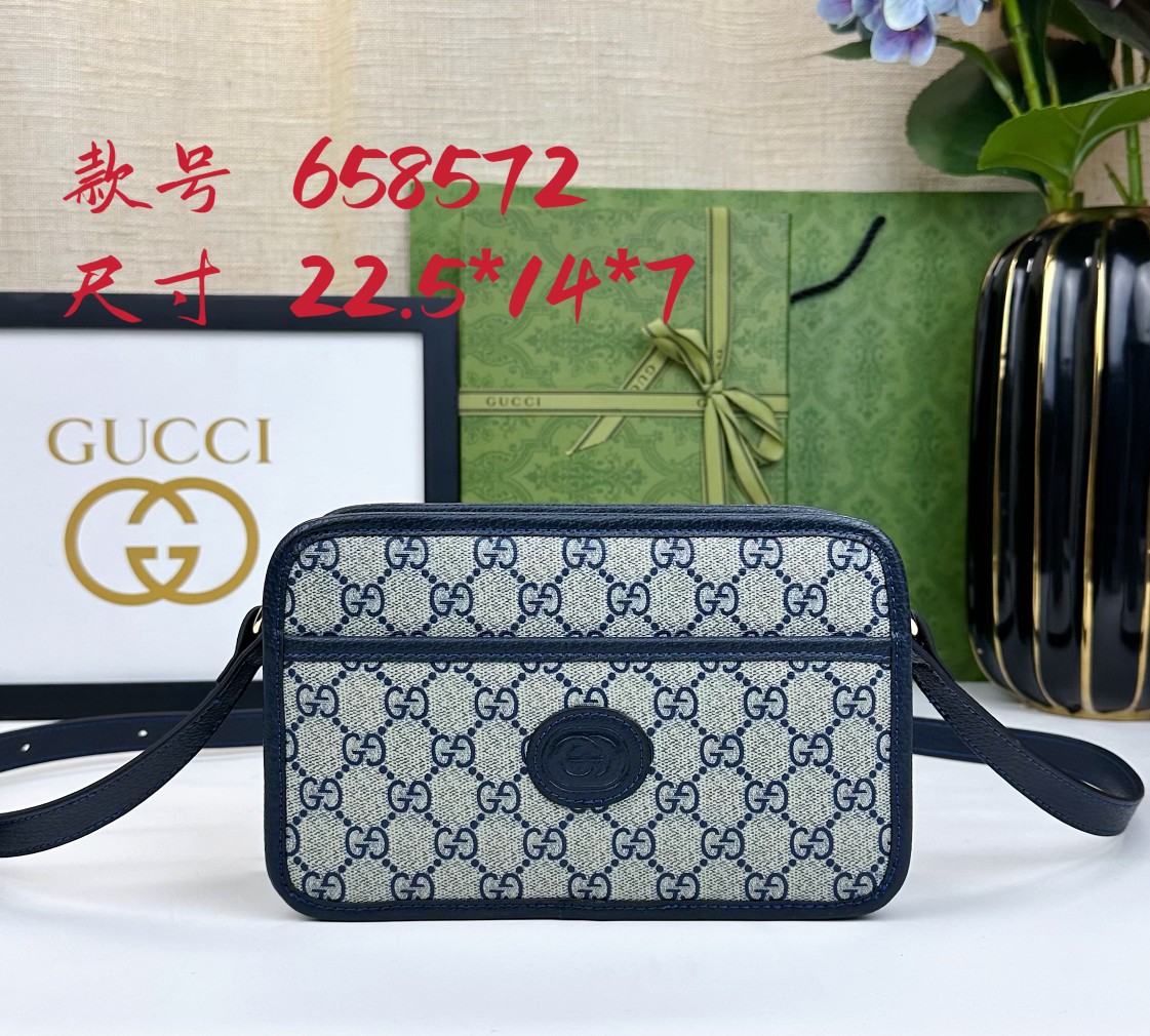 GG Supreme帆布小型肩背包 - 環境に配慮したデザインとクラシックカラー