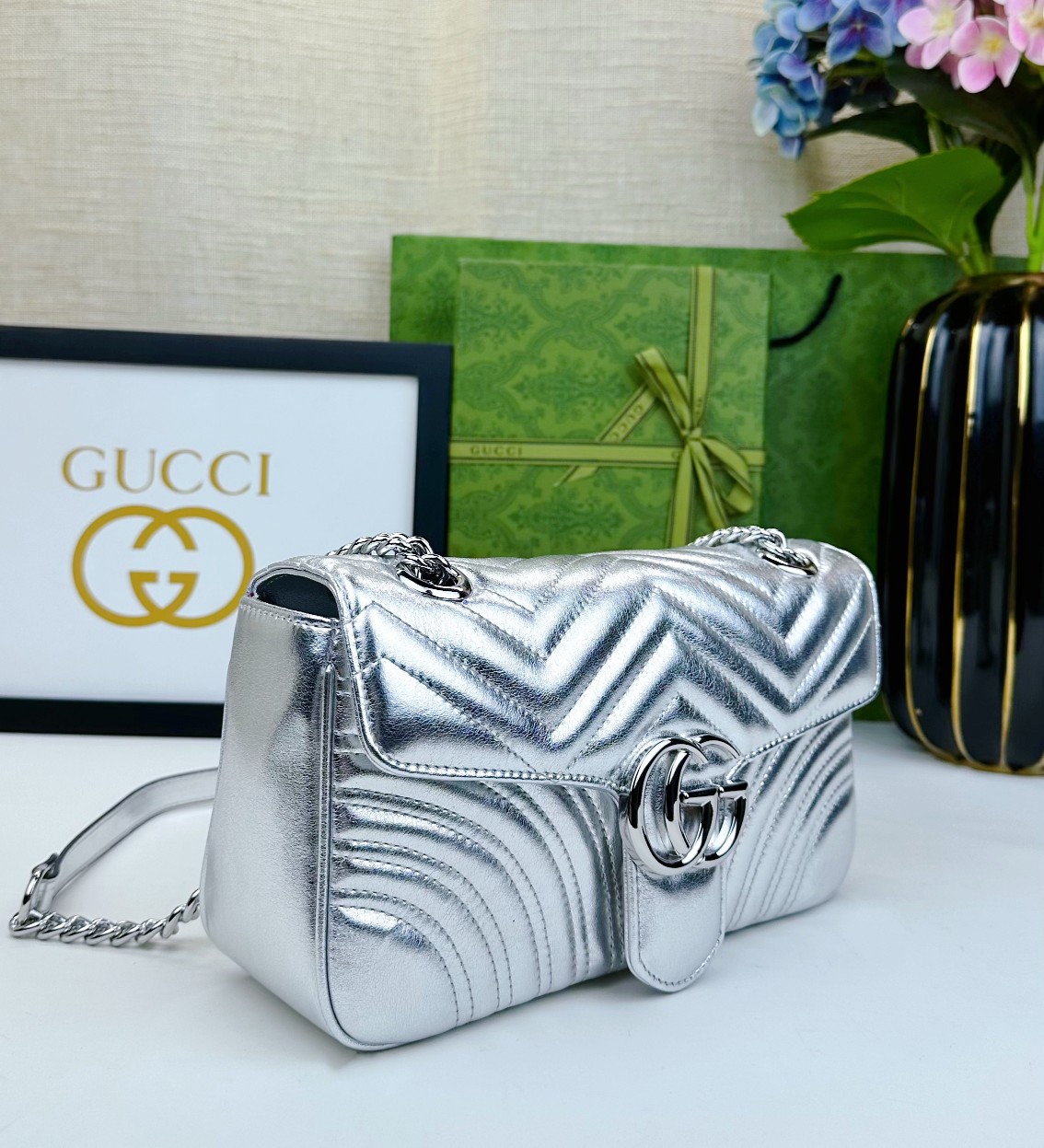 G家 GG Marmont 大号 ヘッドレザー手袋シリーズ - 高品質・多機能