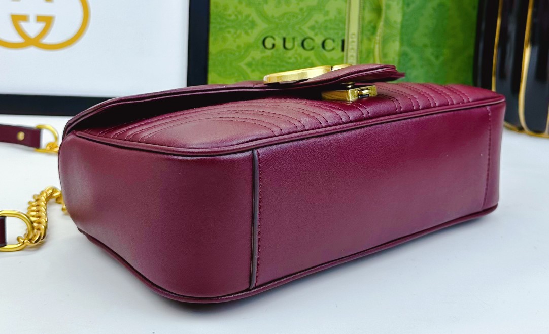 G家 GGマーモント 大号 ヘビーレザー バッグ