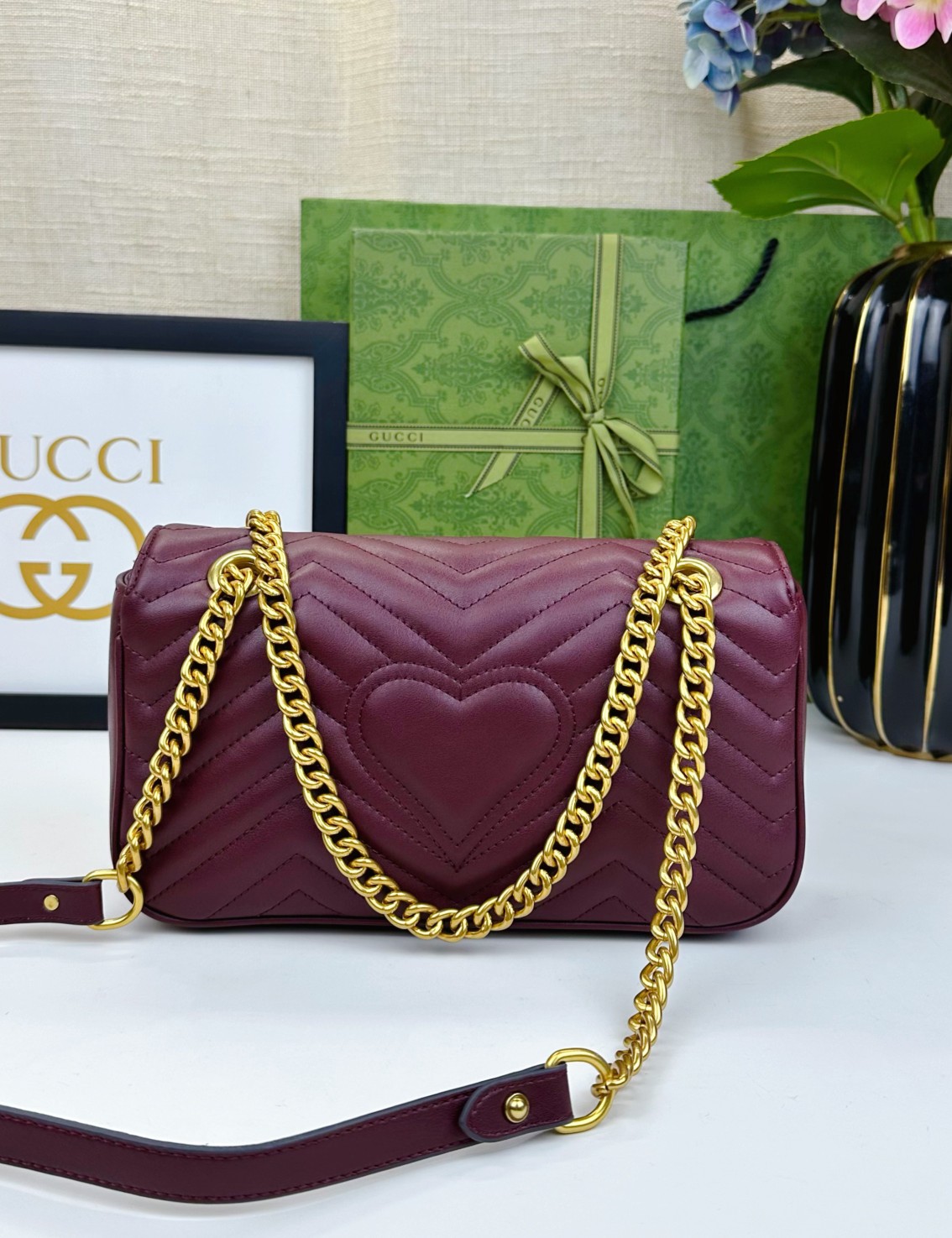 G家 GGマーモント 大号 ヘビーレザー バッグ