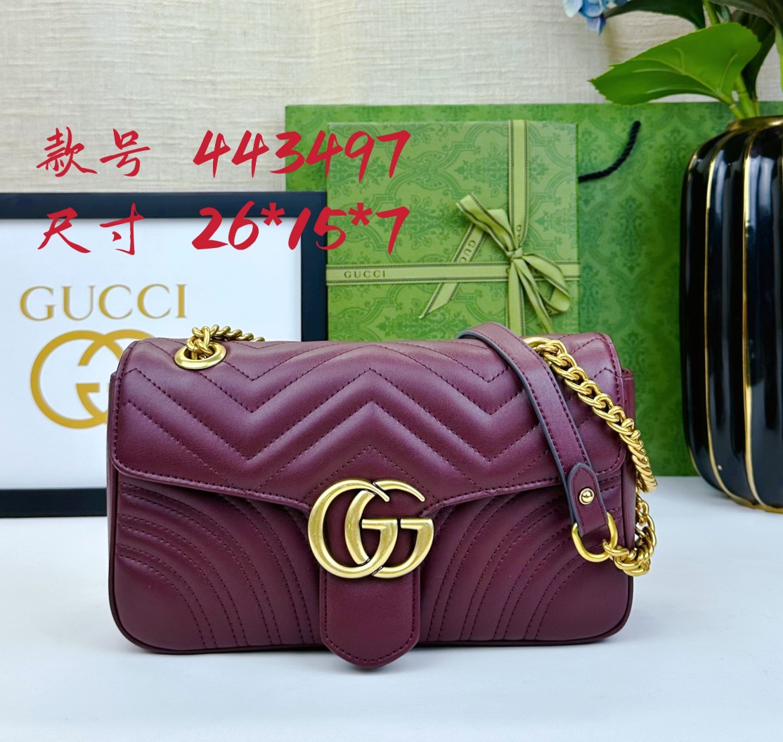 G家 GGマーモント 大号 ヘビーレザー バッグ