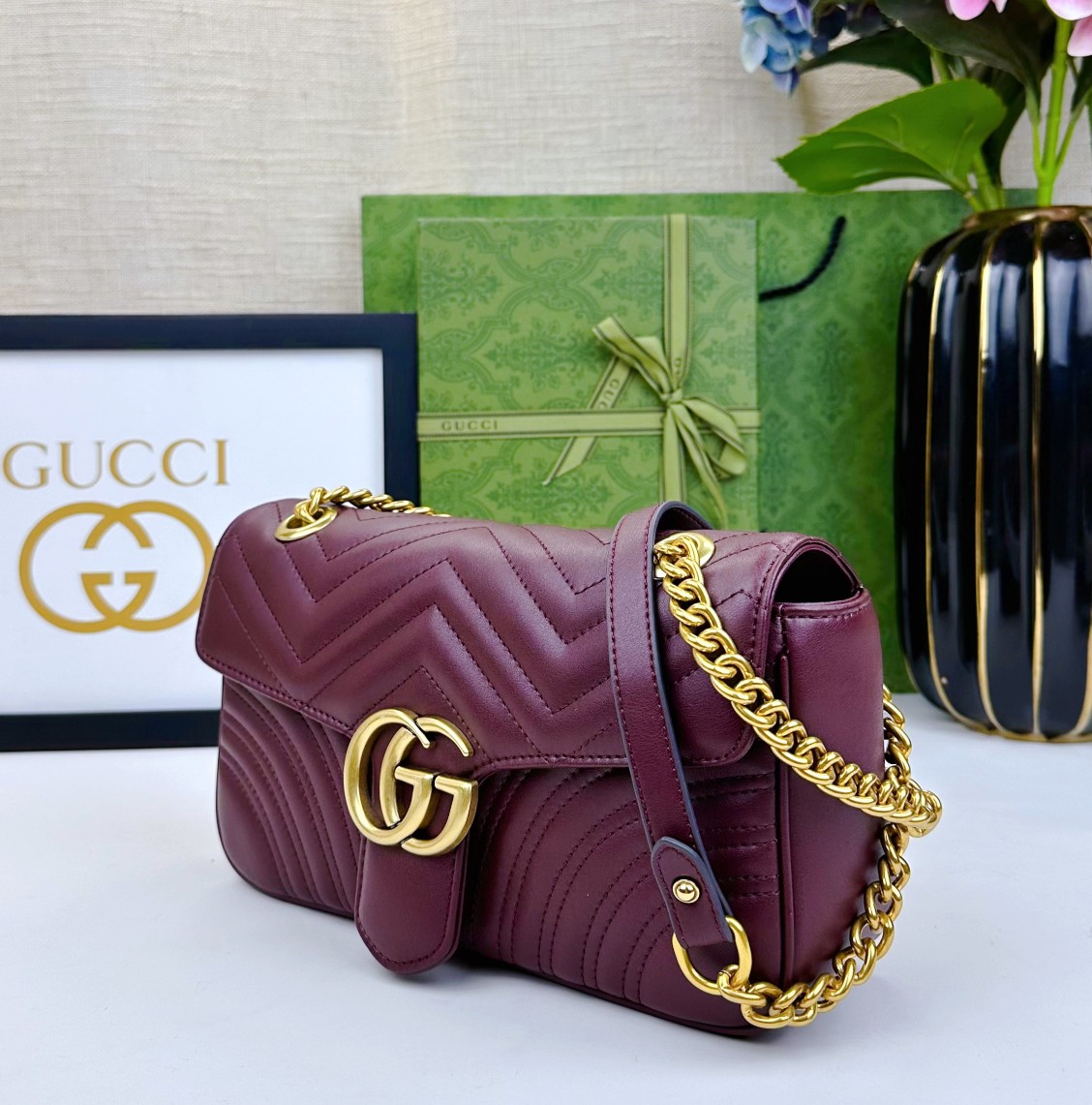 G家 GGマーモント 大号 ヘビーレザー バッグ