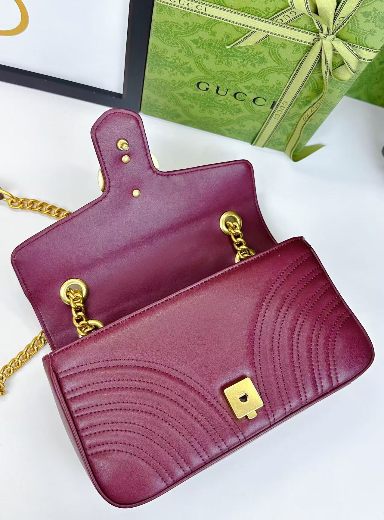 G家 GGマーモント 大号 ヘビーレザー バッグ