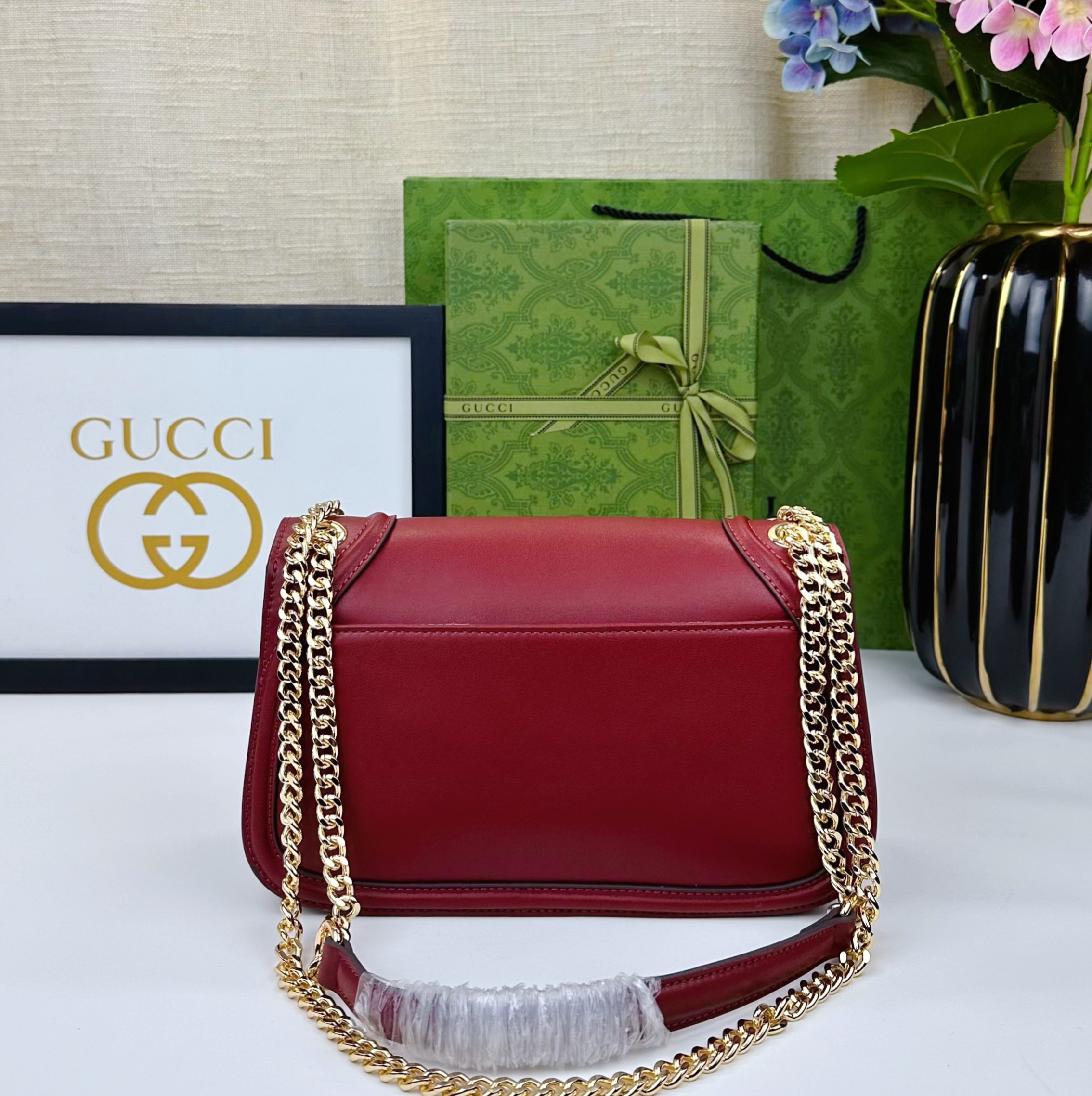 Gucci Blondie小号肩背包 - 浅粉色の魅力とクラシックなデザイン