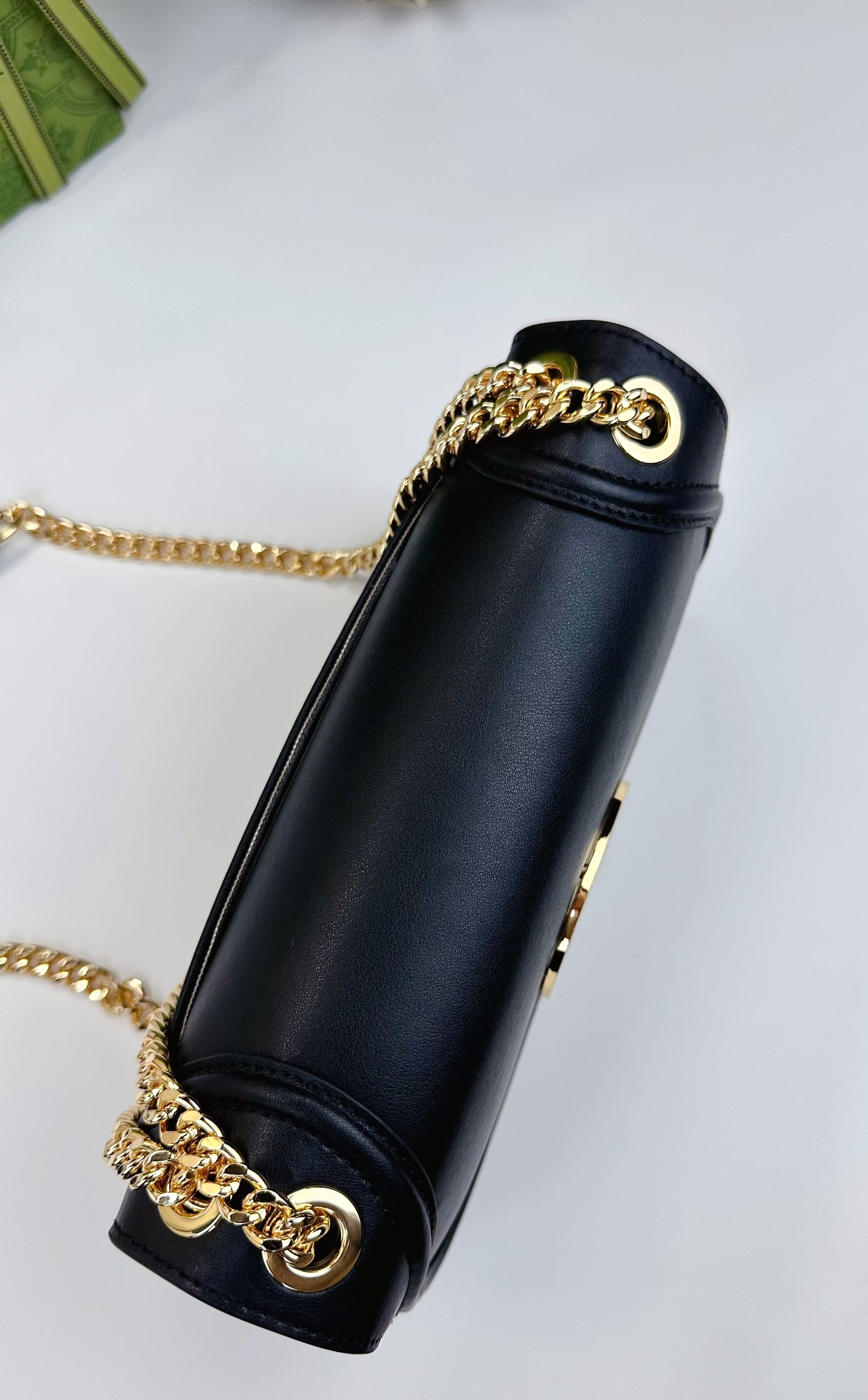 Gucci Blondie 小号肩背包 - 浅粉色レザーとクラシックなデザイン