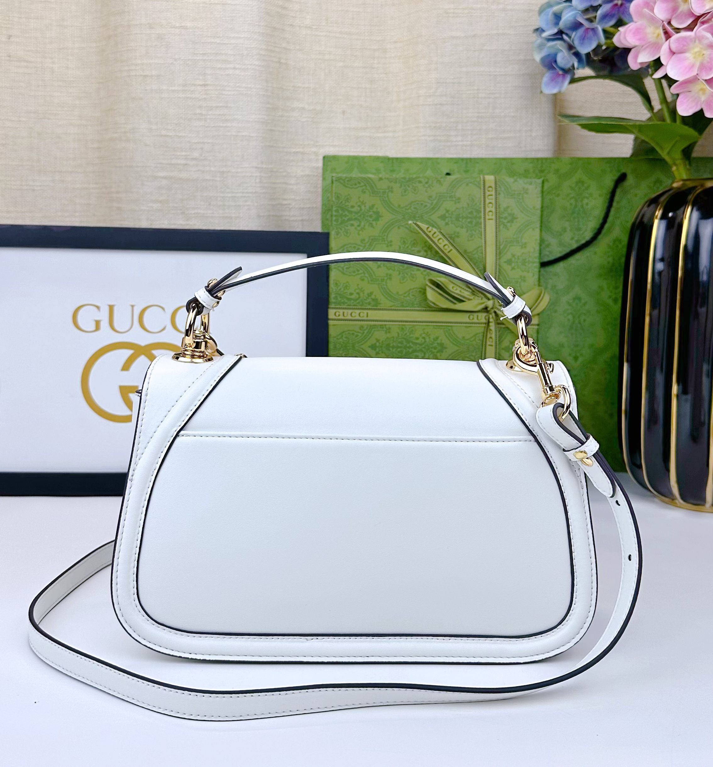 G家 新作ダブルGデザイン 手提げショルダーバッグ