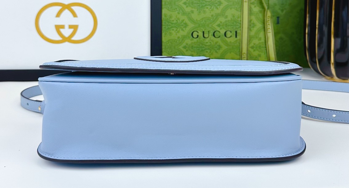 G家新作ダブルGデザインのトートバッグ - スタイリッシュな提手と牛皮製ハードウェア