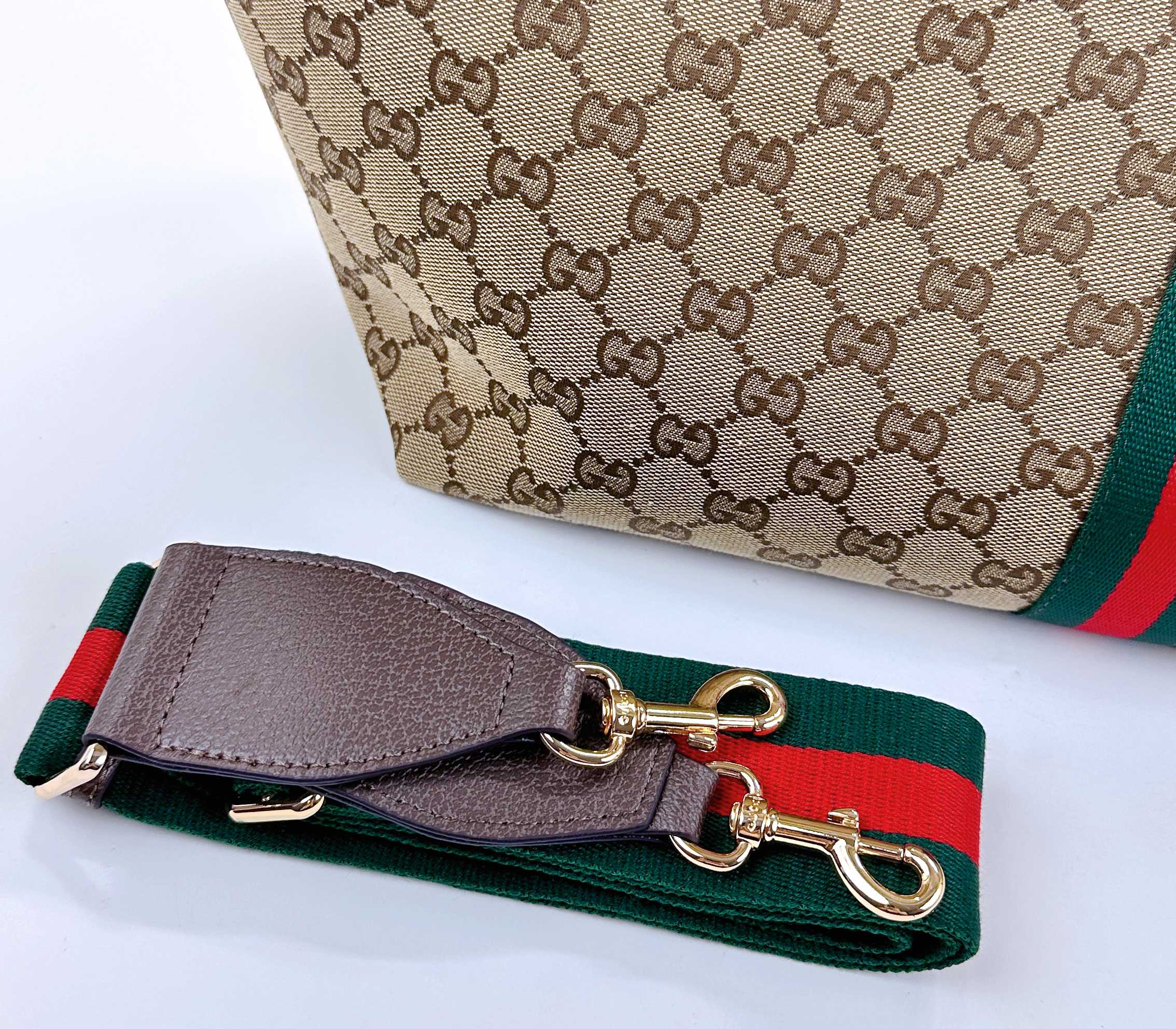 Gucci Giglioシリーズ大容量トートバッグ - GG帆布と可拆卸手拿包