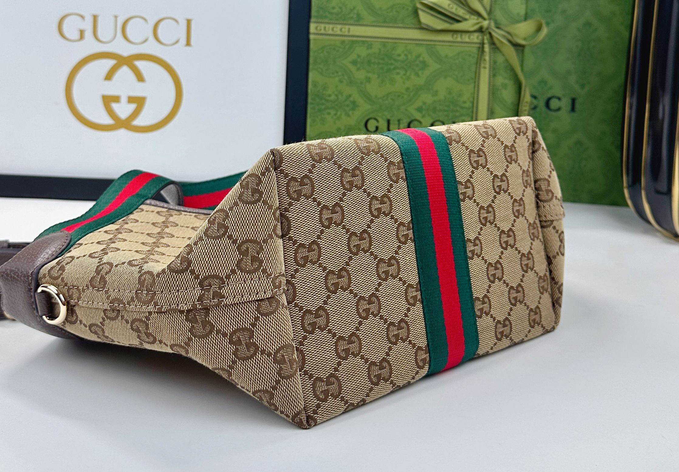 💰380 Gucci Giglio系列小号托特包于