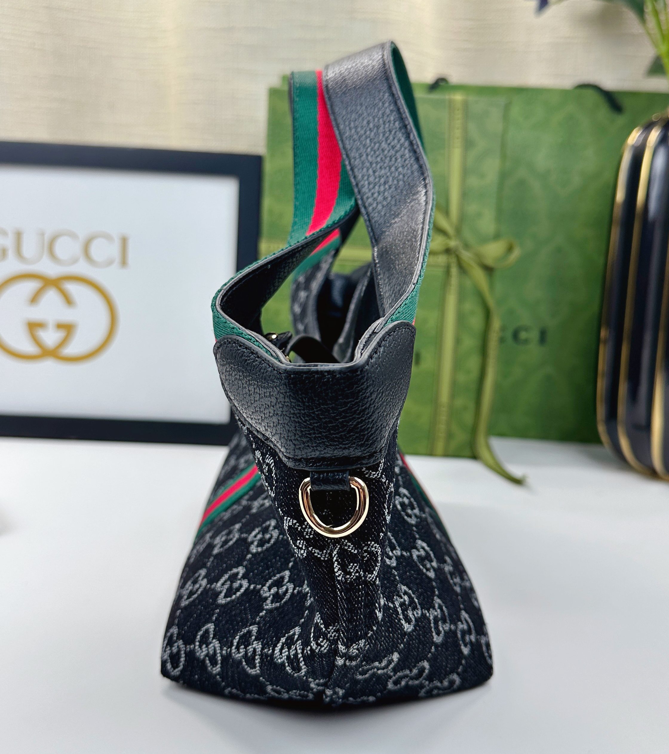 💰380 Gucci Giglio系列小号托特包于