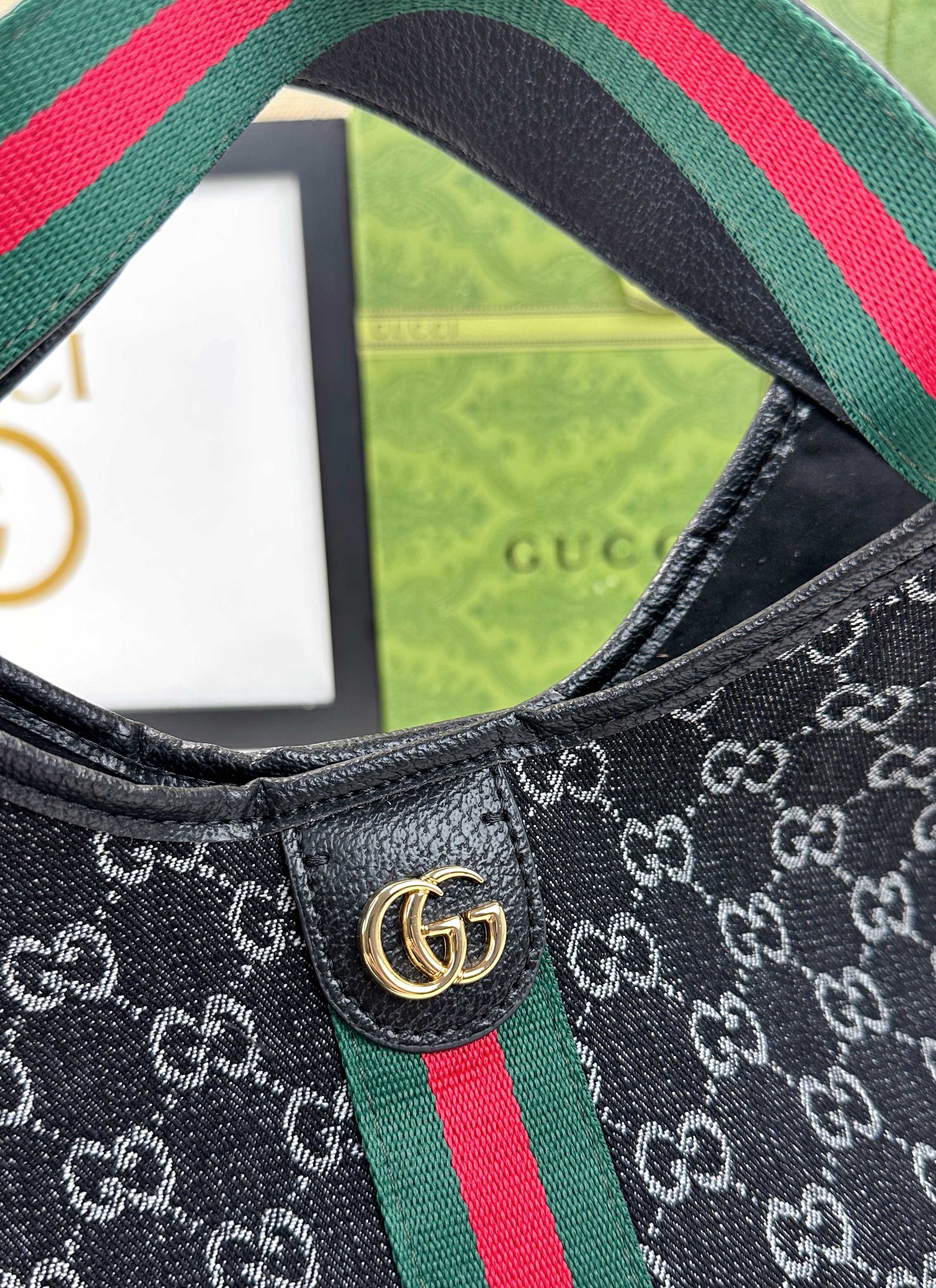 💰380 Gucci Giglio系列小号托特包于