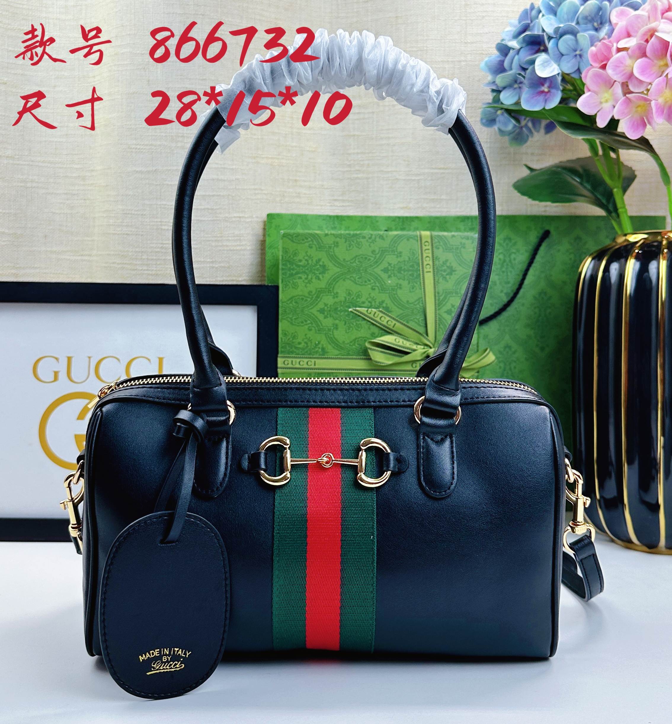 2026春夏系列全新上市。Gucci Borsetto系列名称巧妙融合意大利语“borsa”（手袋）和“