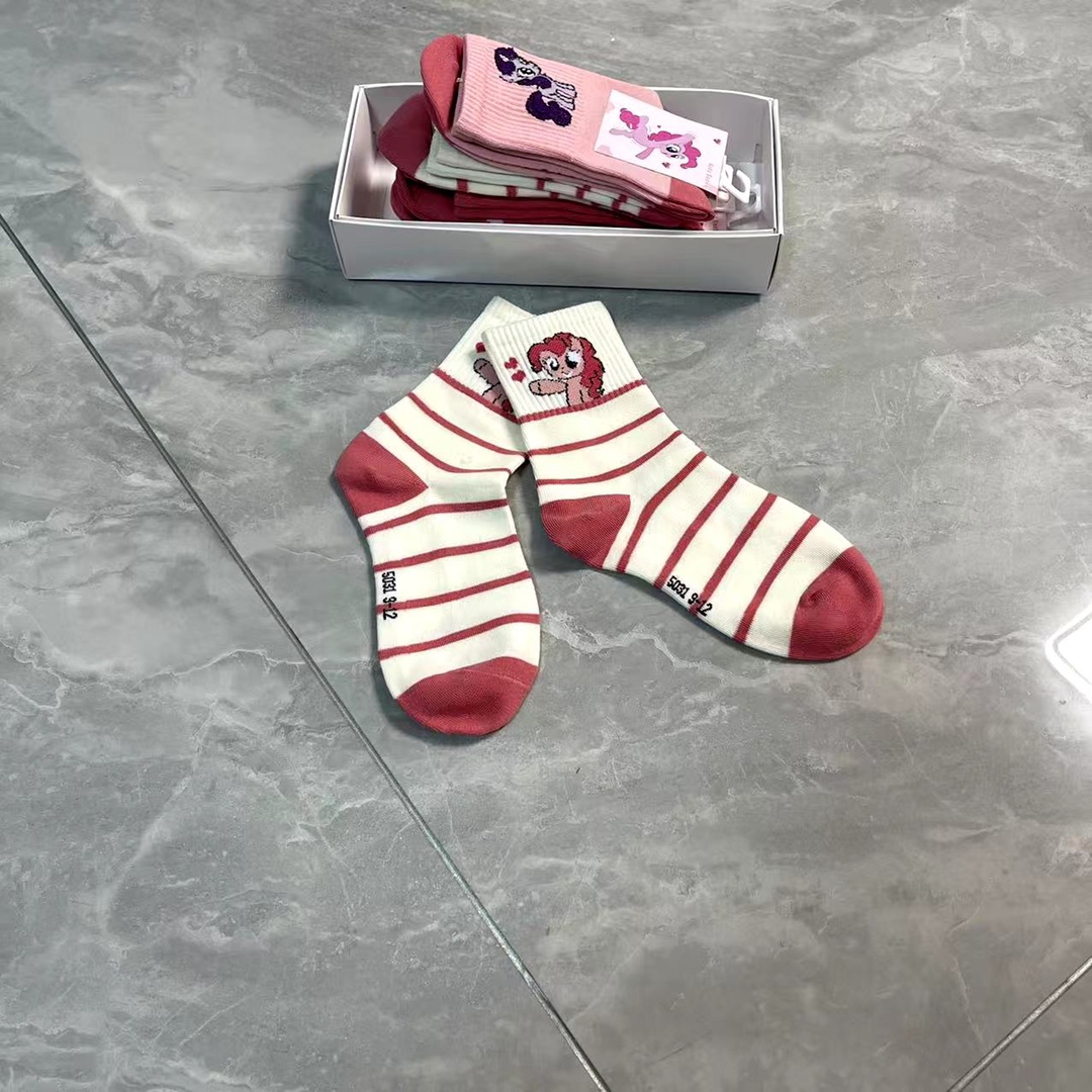 Children’s Pony-Polly Embroidered Socks: Super-Sweet and Perfect for Kids! - 图片 6