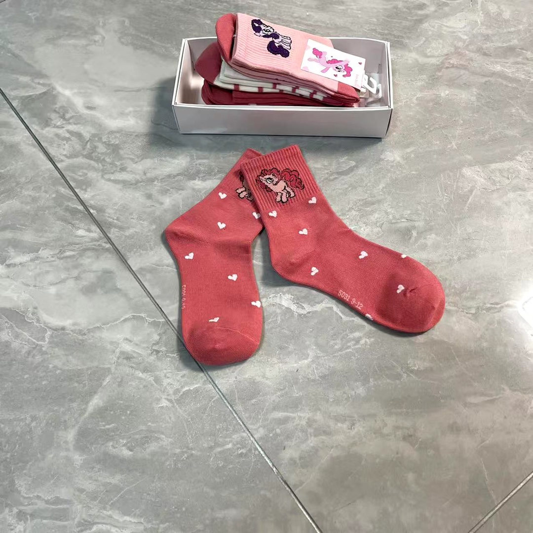 Children’s Pony-Polly Embroidered Socks: Super-Sweet and Perfect for Kids! - 图片 4