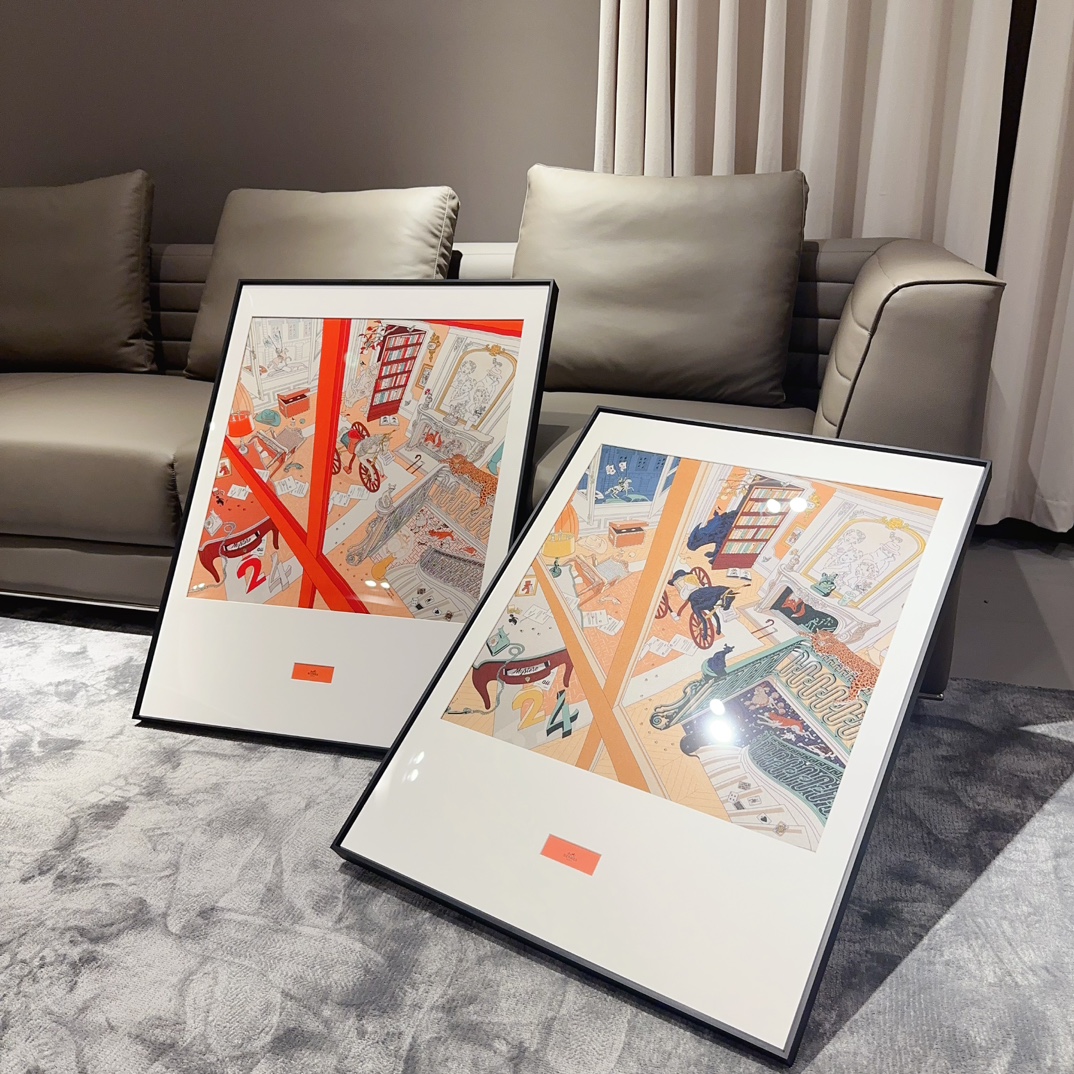 Hermès Haute Couture Silk Twill Scarf Shawl Ref 2