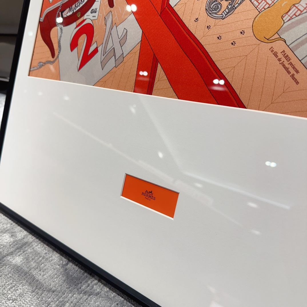 Hermès Haute Couture Silk Twill Scarf Shawl Ref.6CE45D30 8